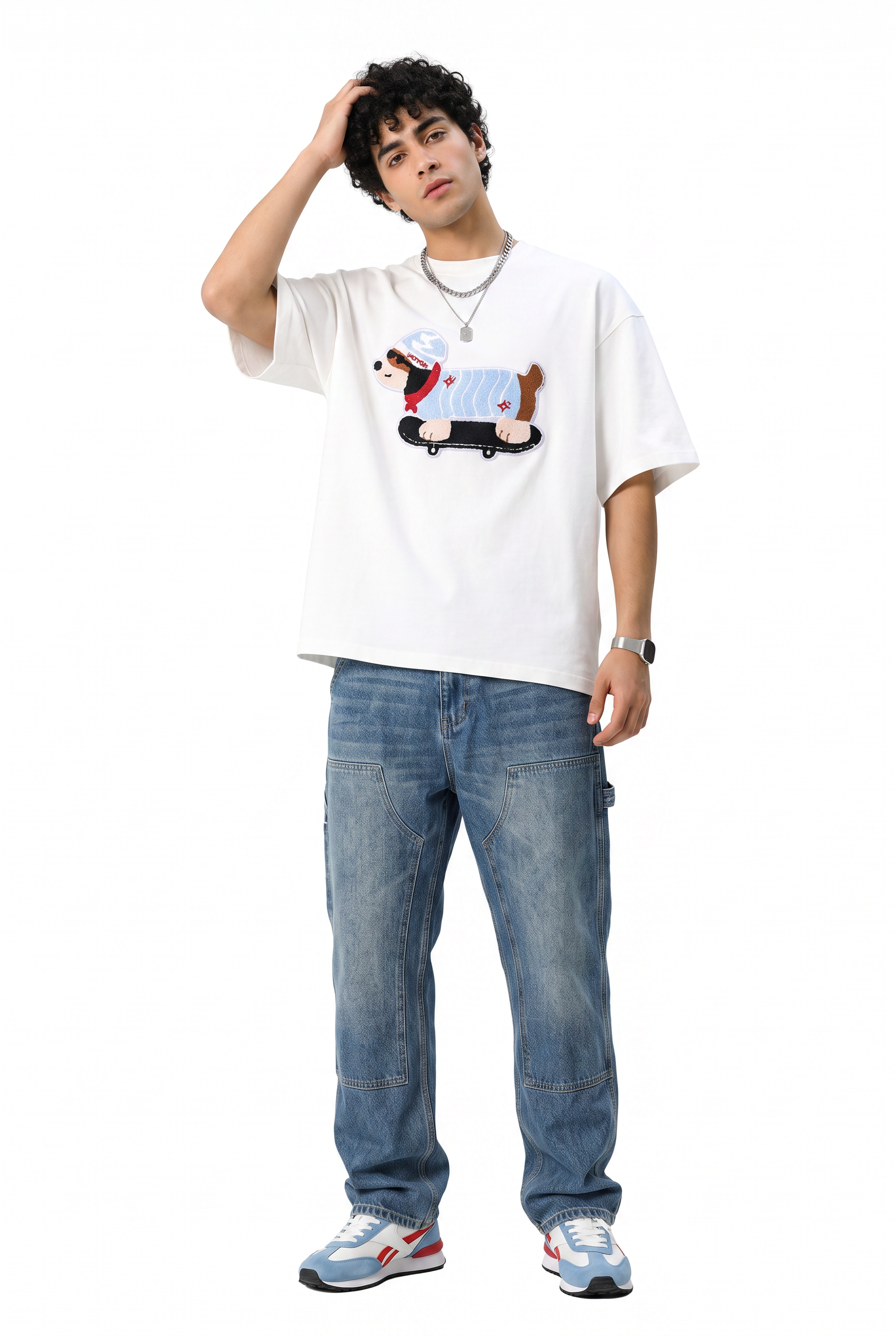 White Crew Neck T-Shirt