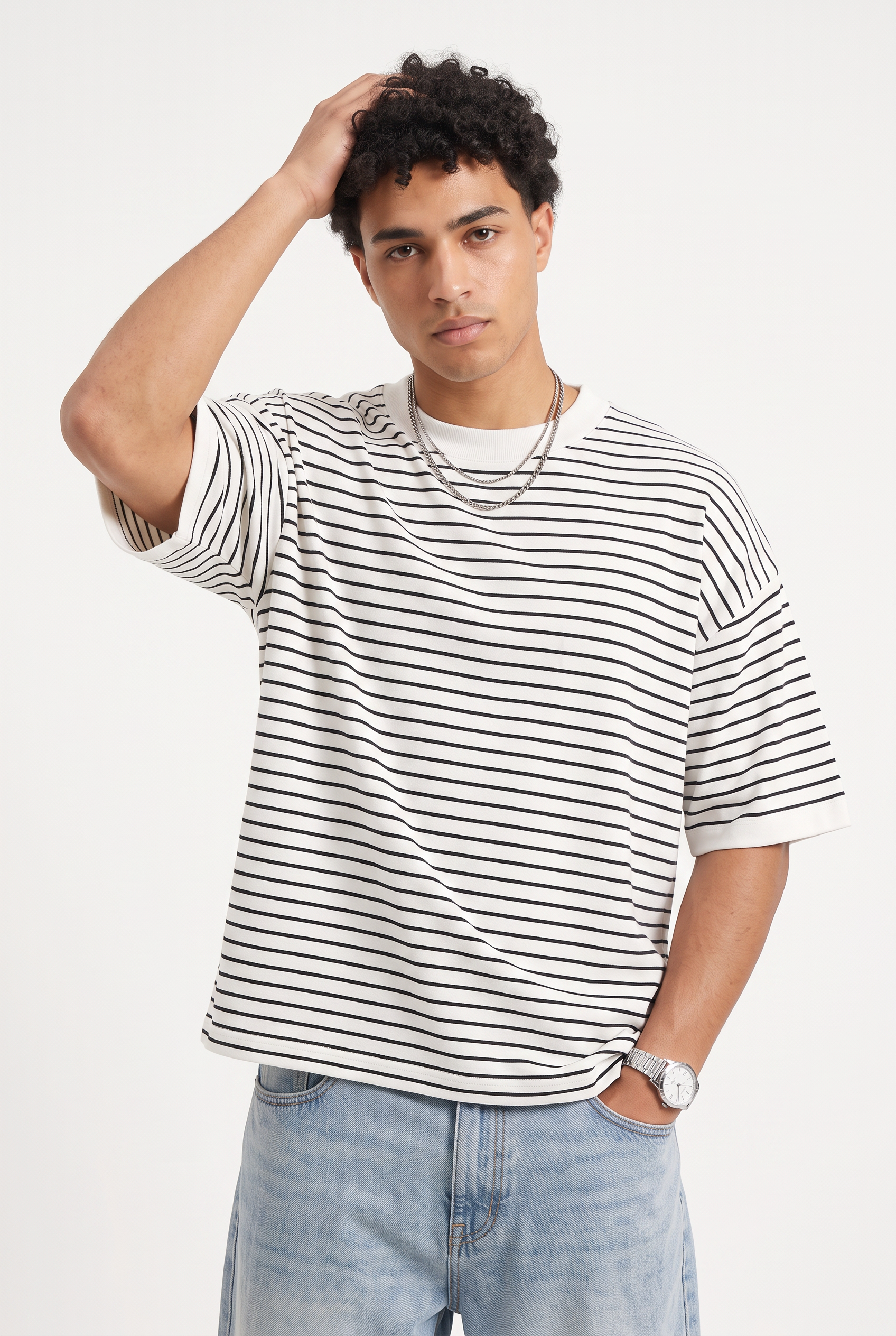 White Crew Neck T-Shirt