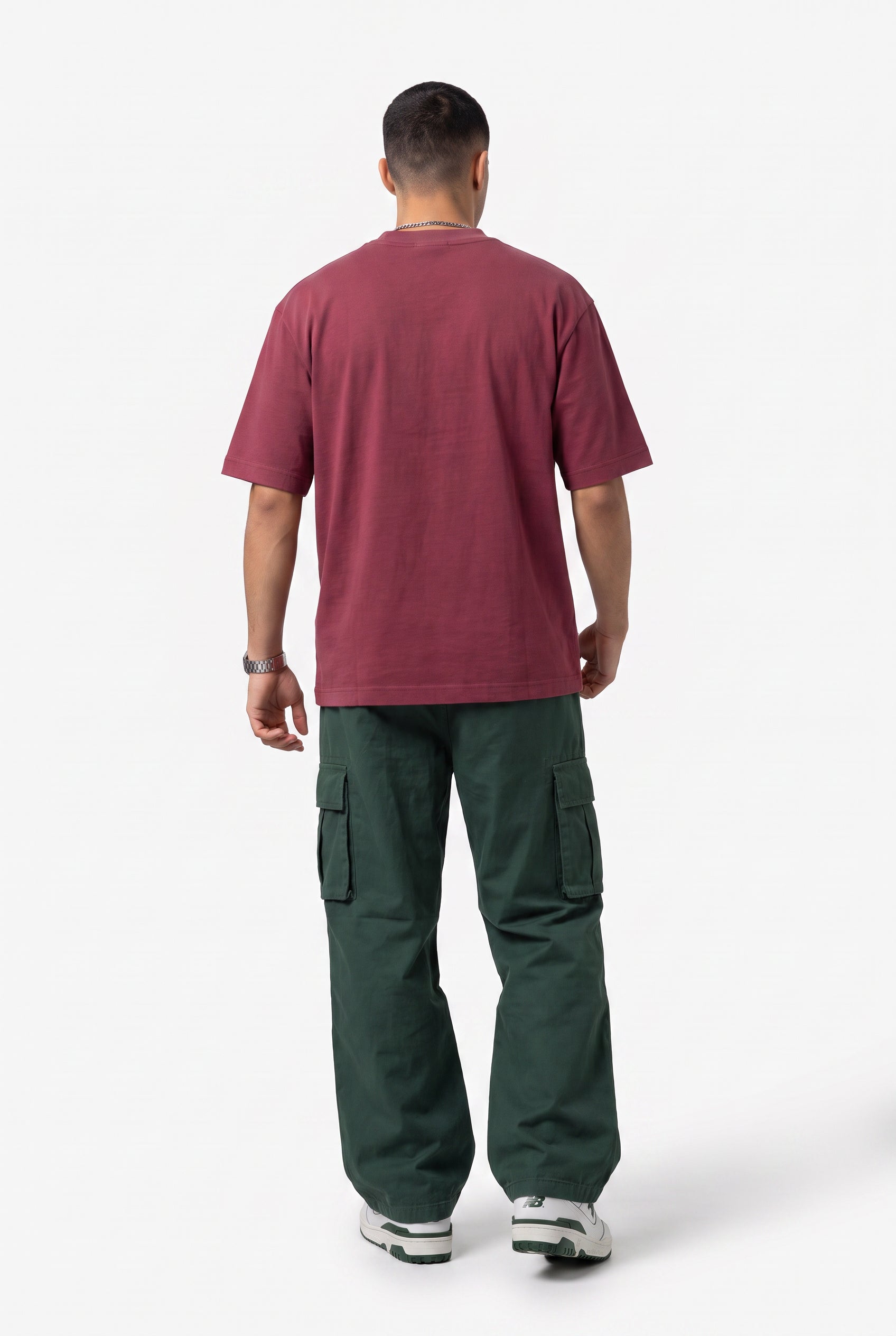 Red Round Neck T-Shirt