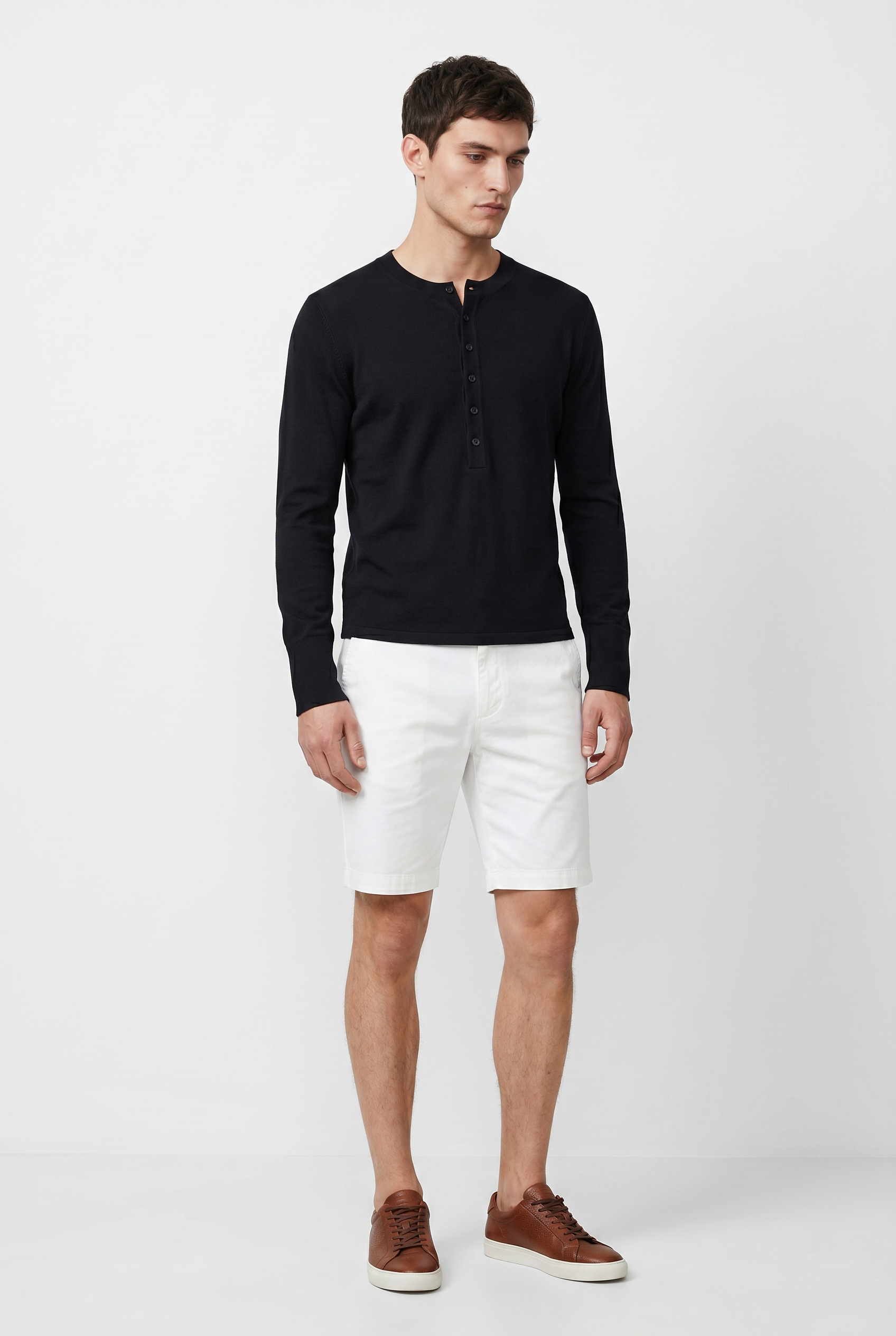 Black Relaxed Graphic Tee