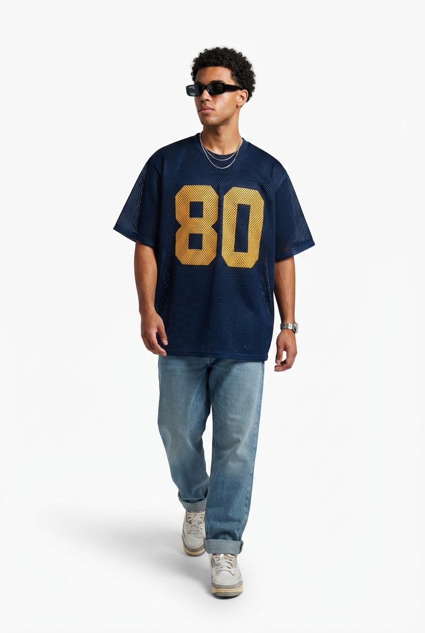 Sky Blue Chest Pocket Crew Tee