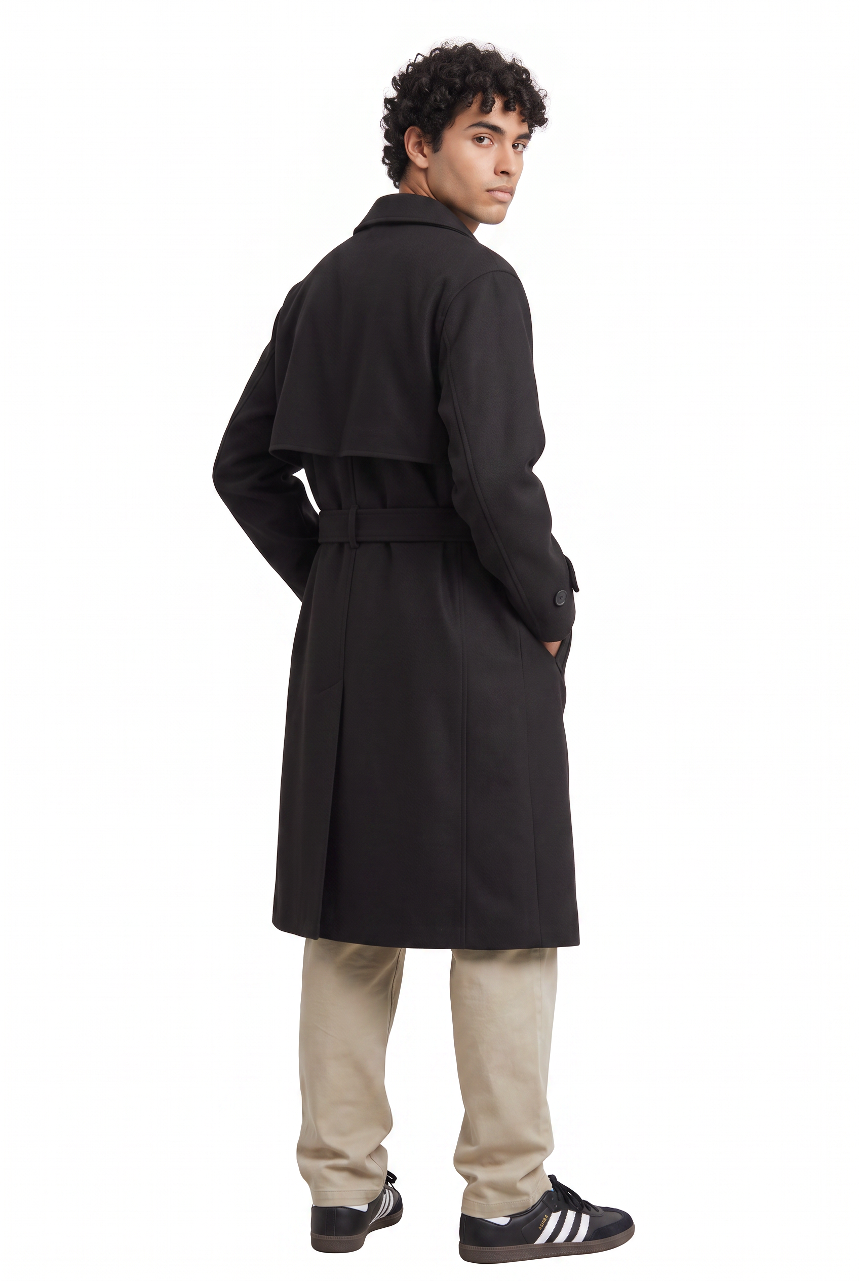 Black Slim Single Button Blazer