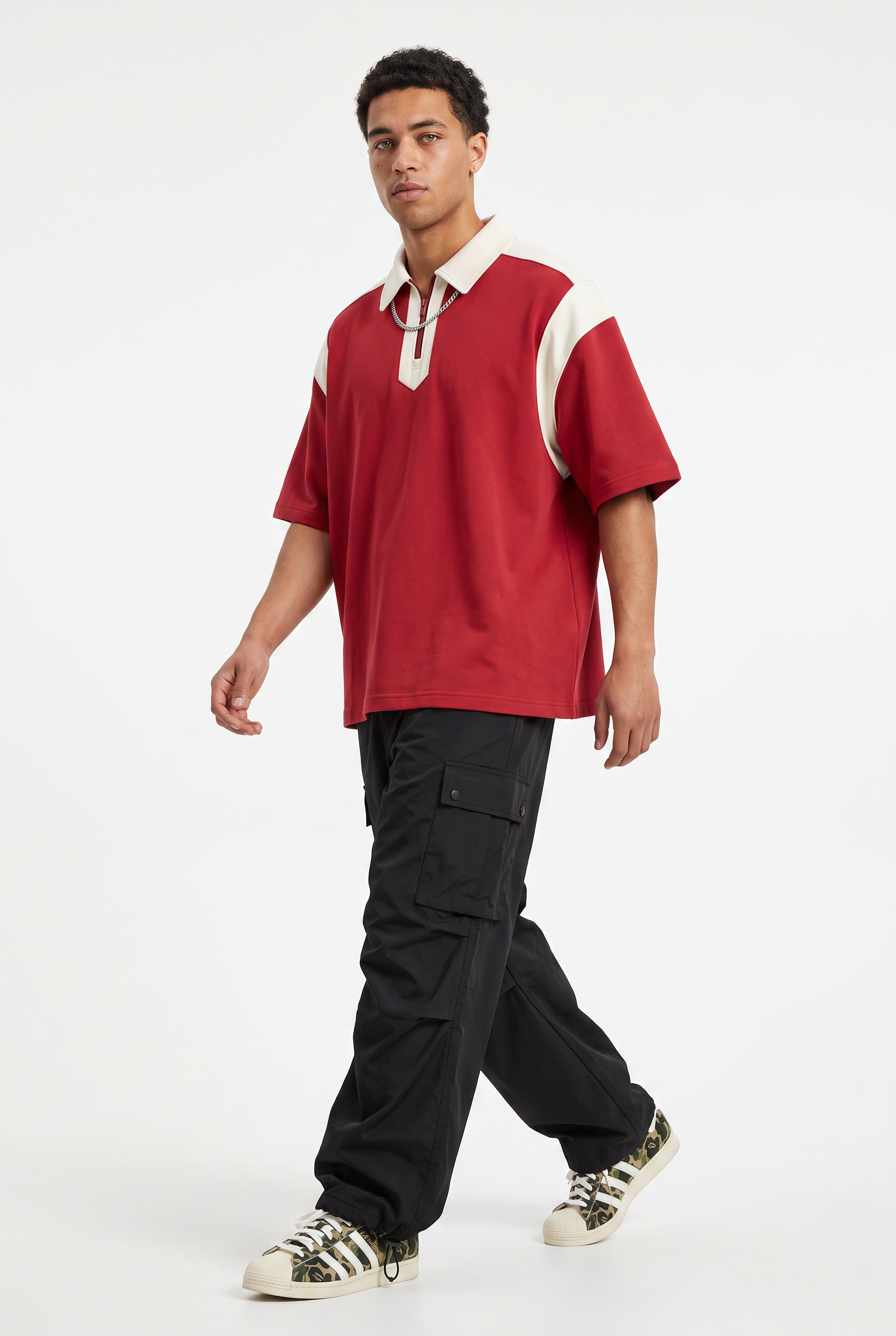 Red Round Neck T-Shirt