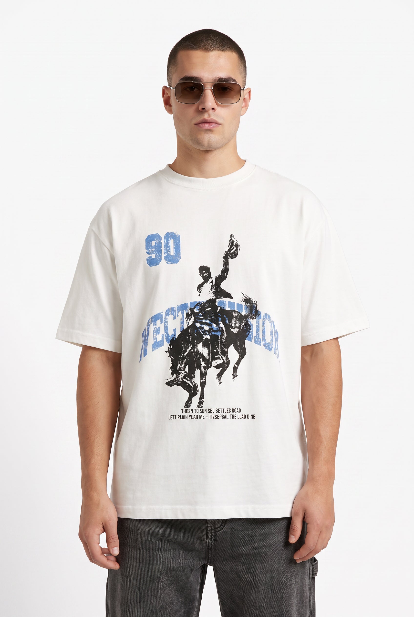 White Crew Neck Essential Tee