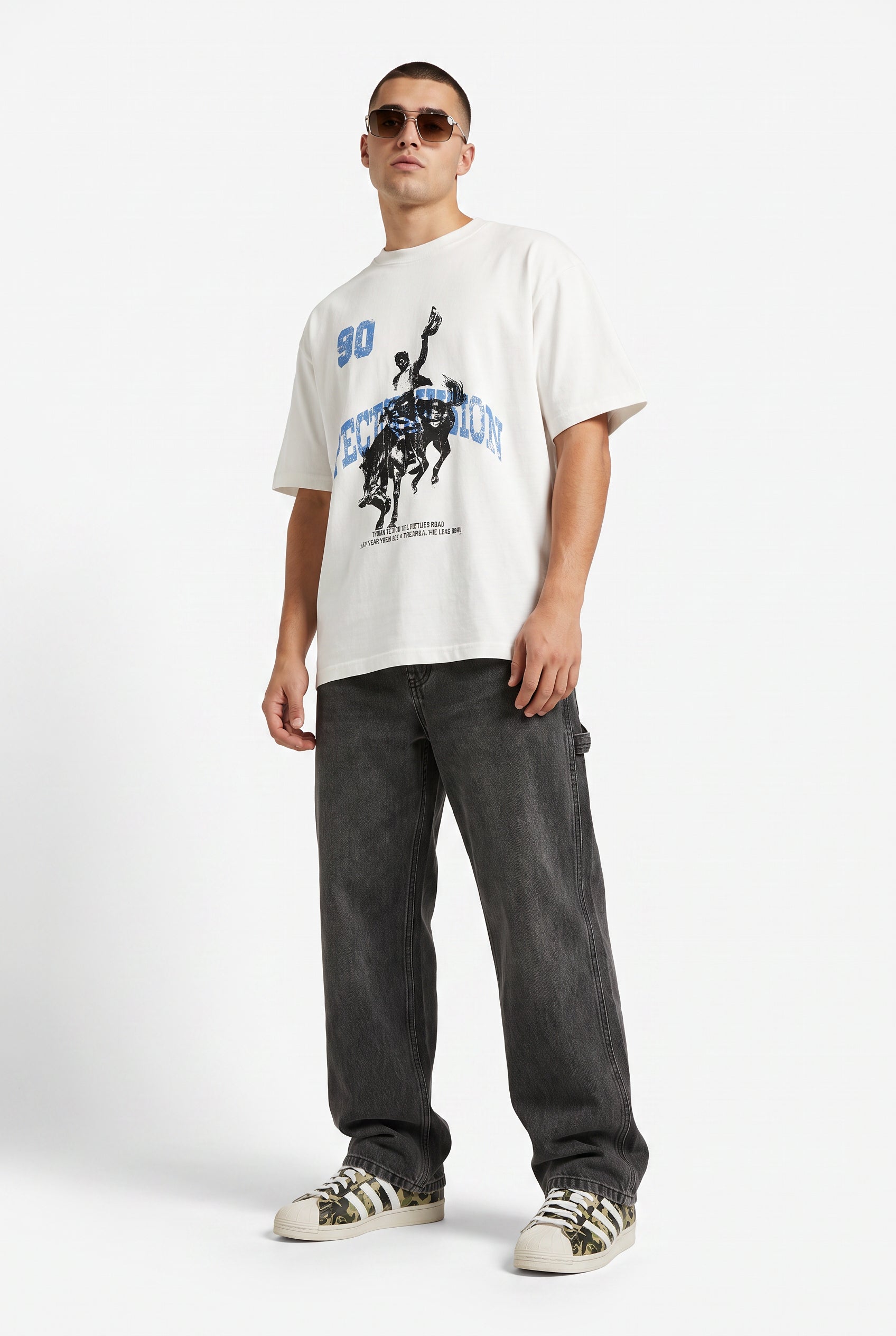 White Crew Neck Essential Tee