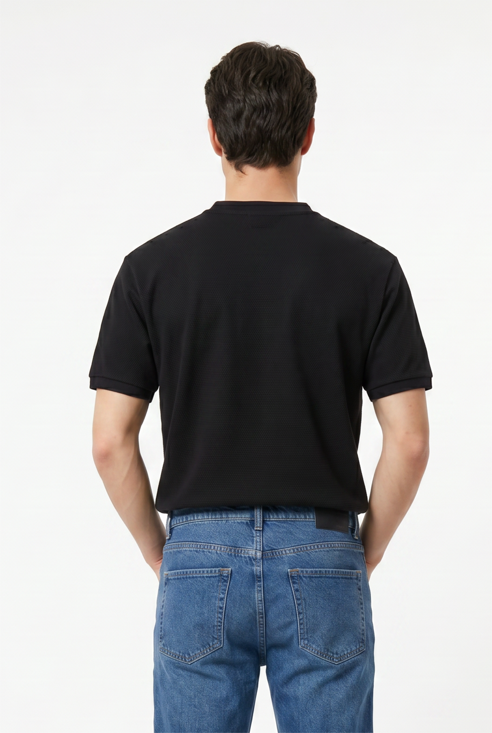Black Relaxed Oversized Tee