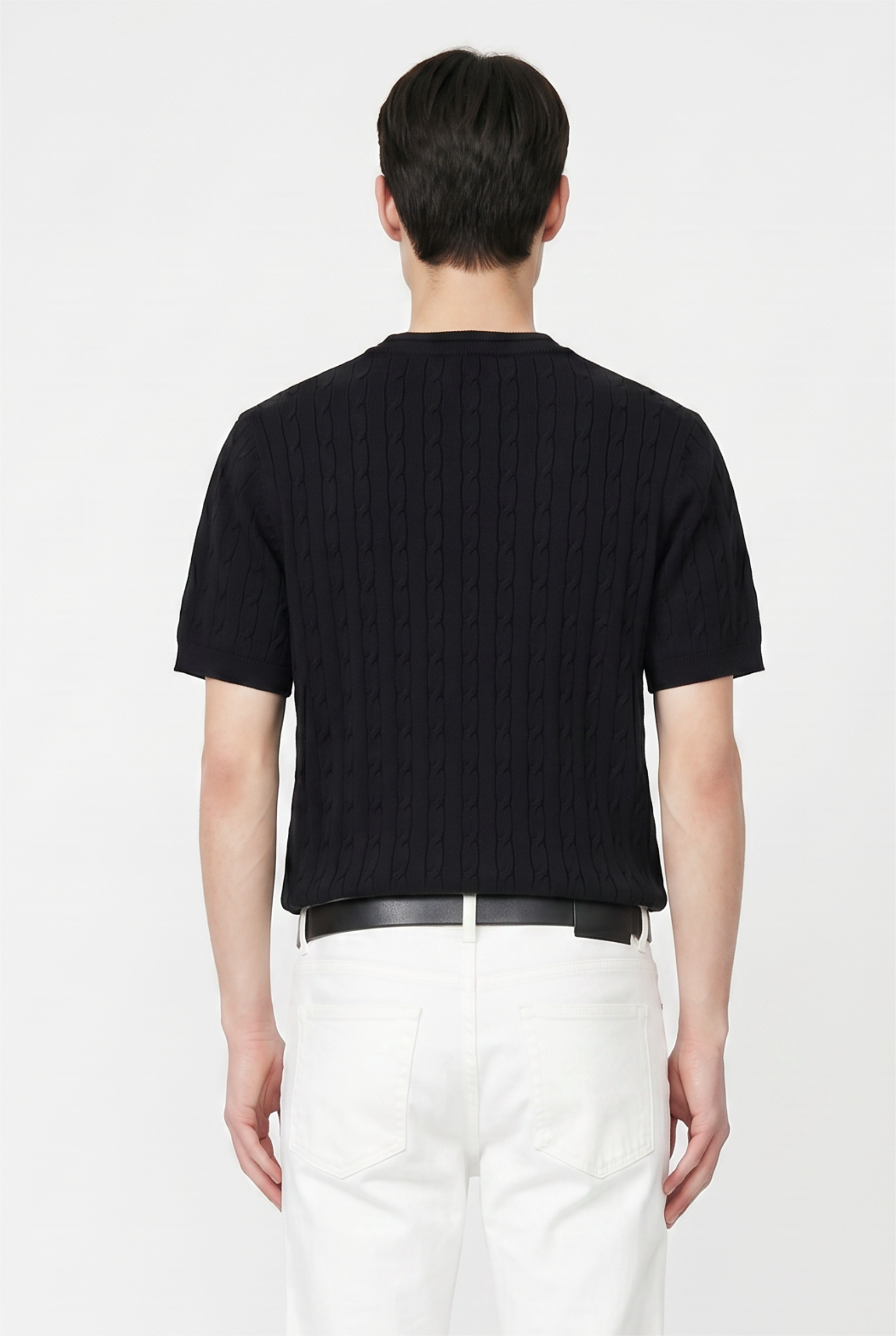 Black Relaxed Graphic Tee