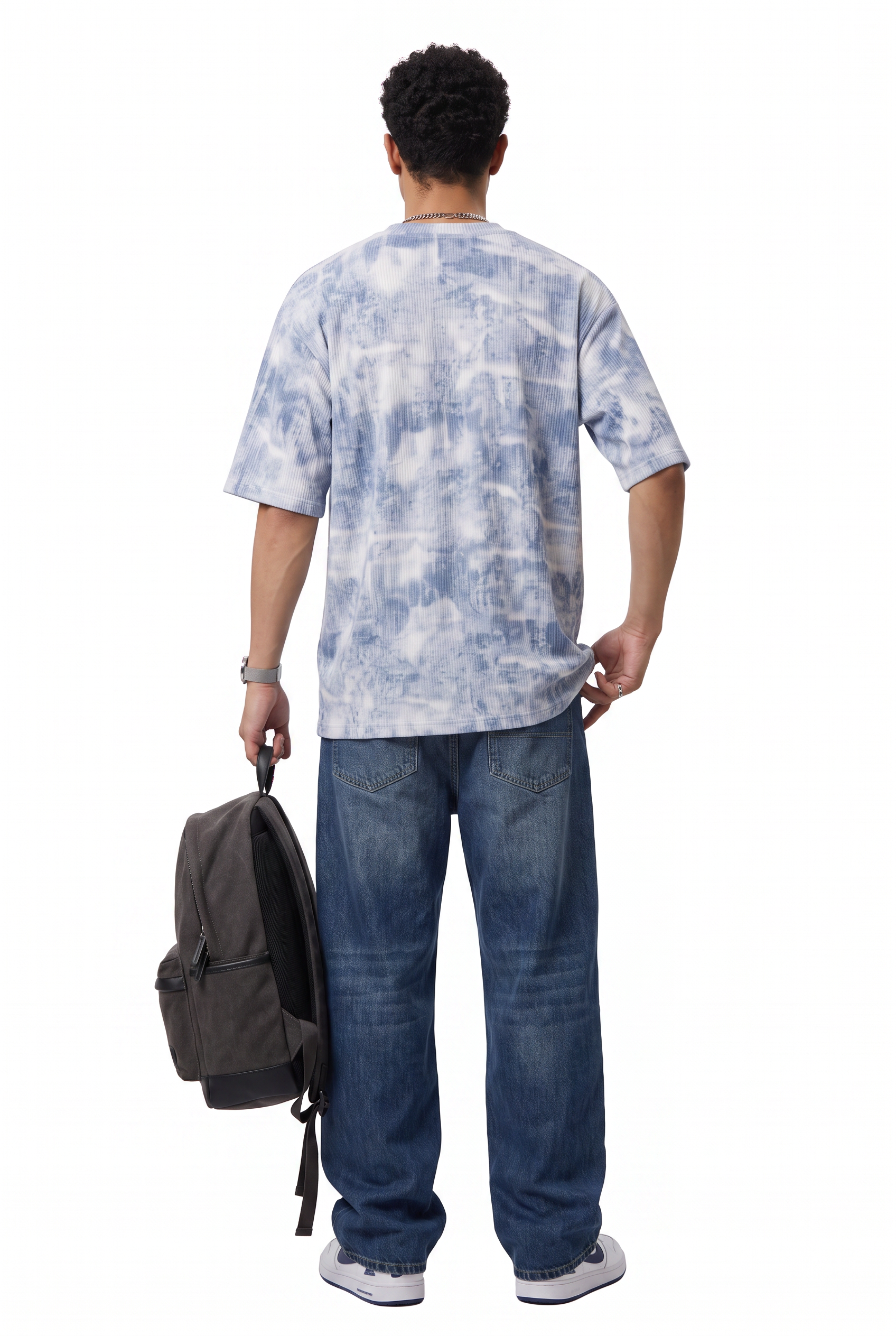Sky Blue Crew Neck T-Shirt