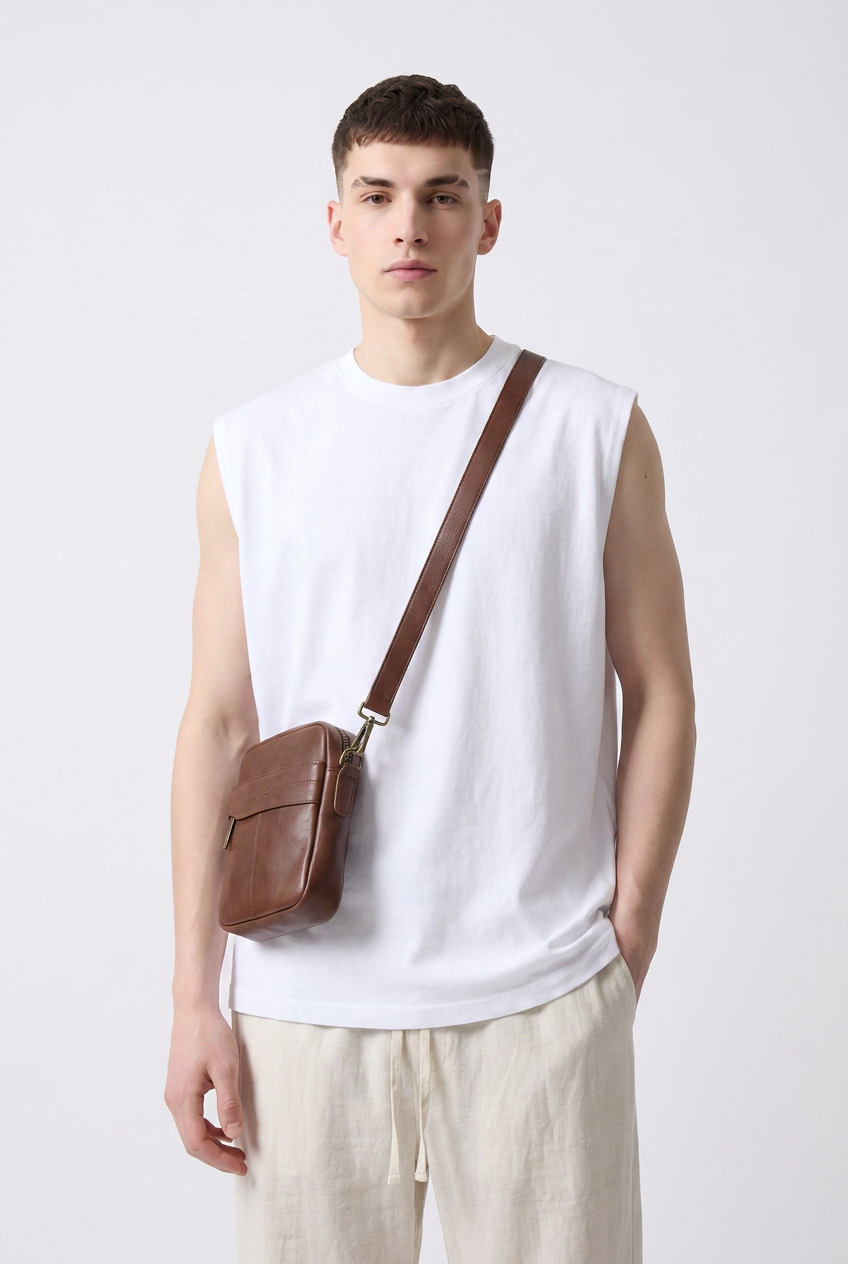 White Crew Neck Essential Tee