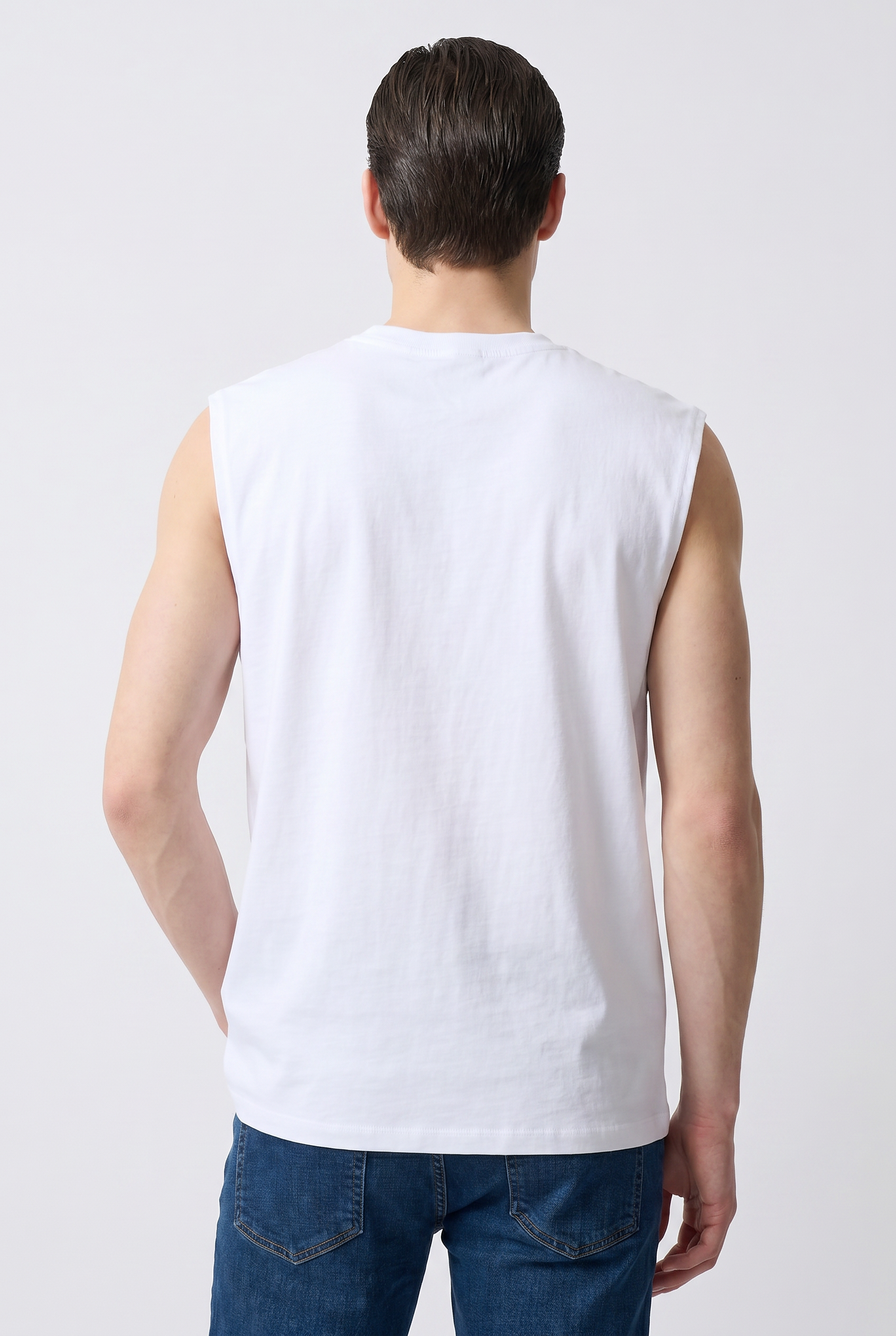 White Clean Oversized T-Shirt