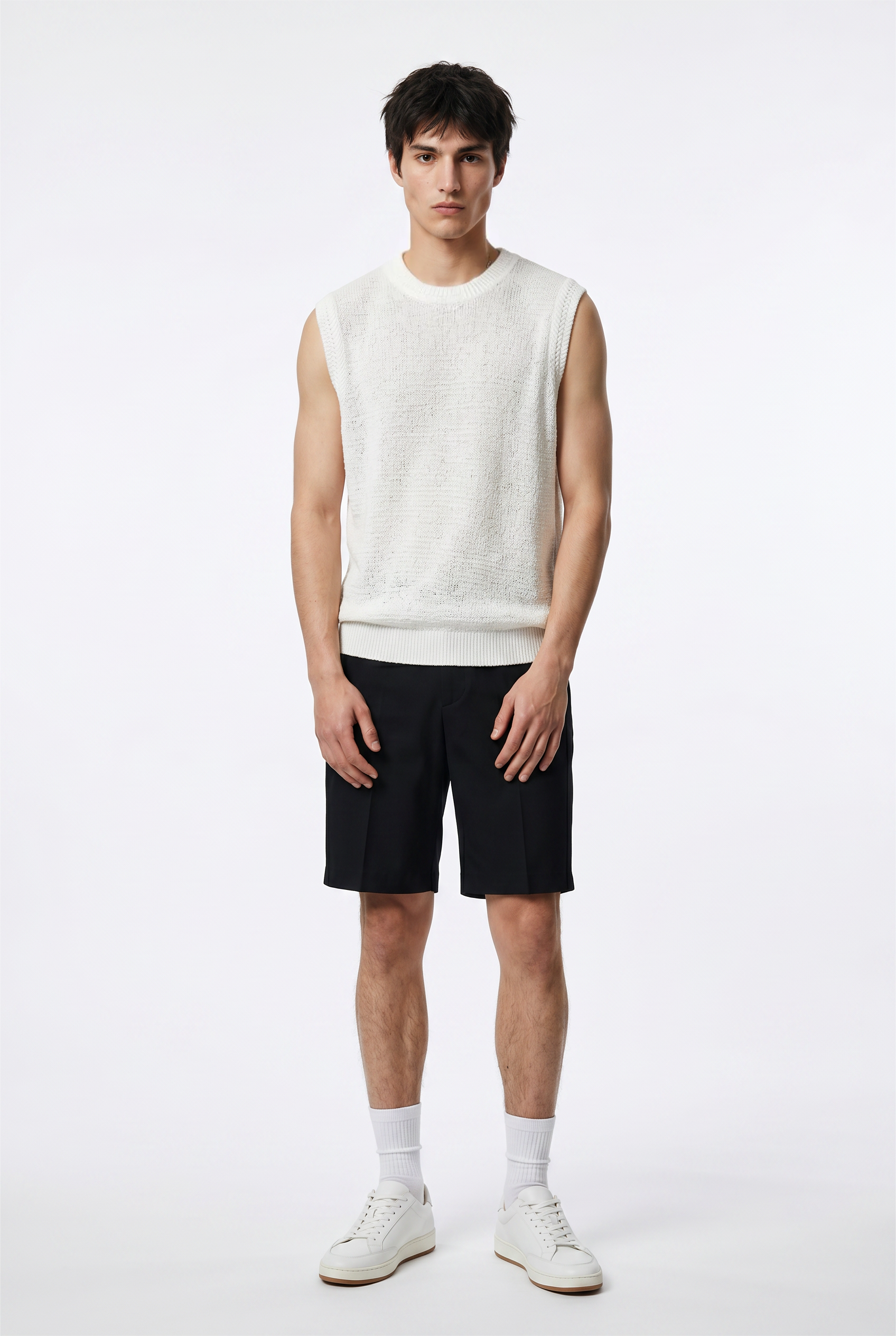 White Clean Relaxed Tee