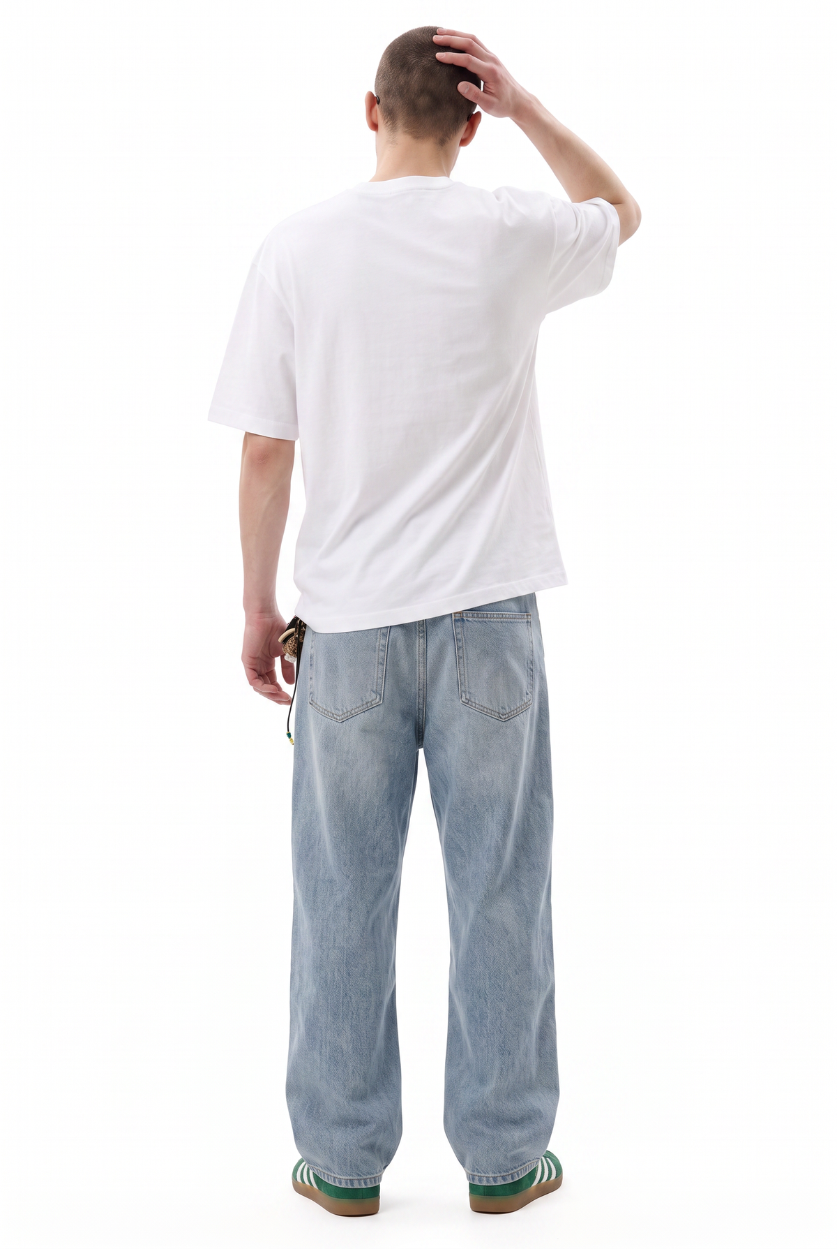 Oversized White Graphic T-Shirt