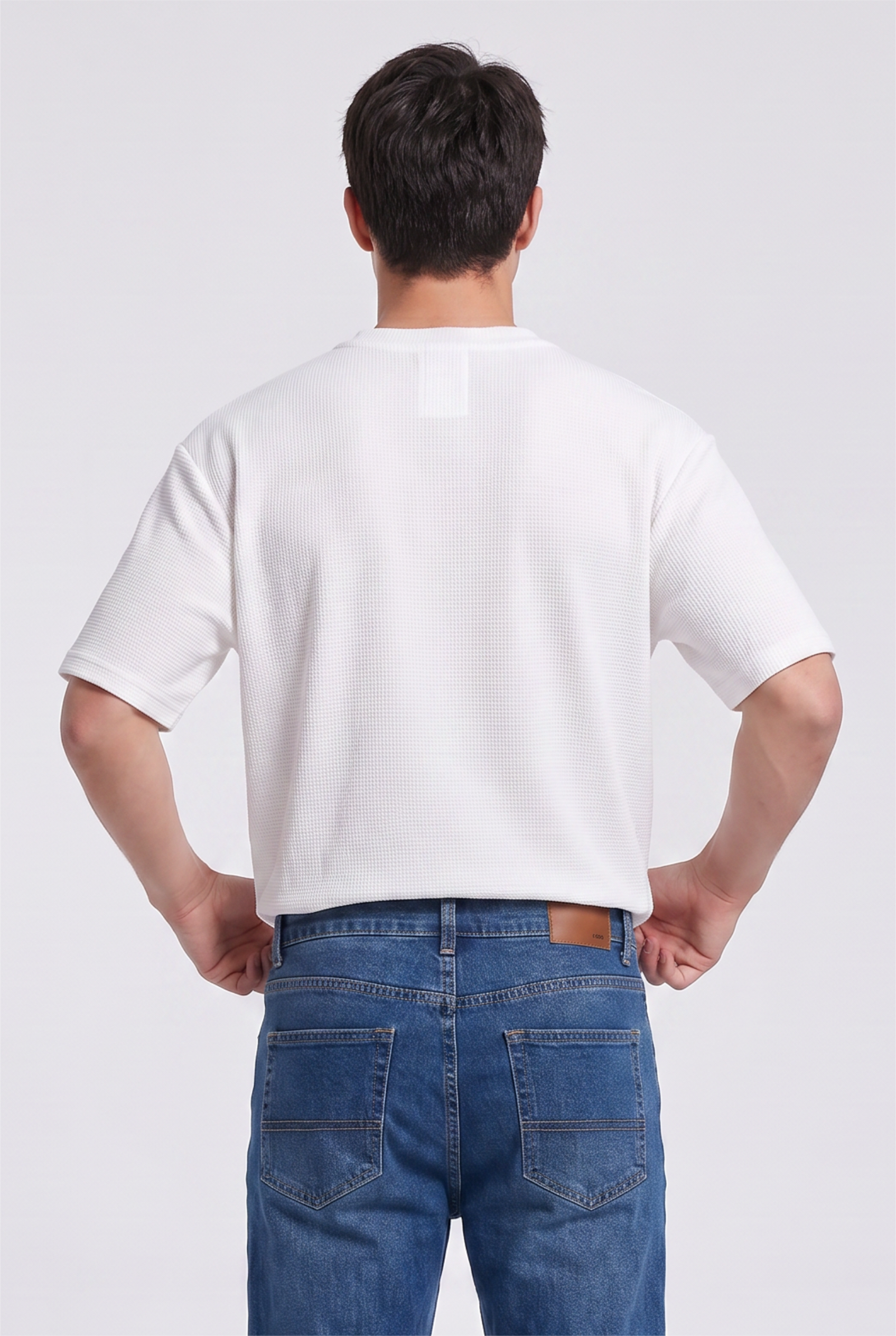White Clean Oversized T-Shirt