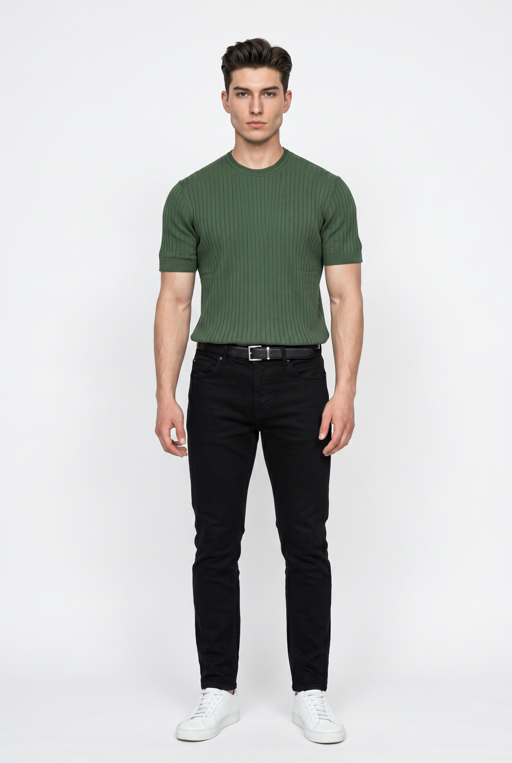 Green Relaxed Oversized Tee