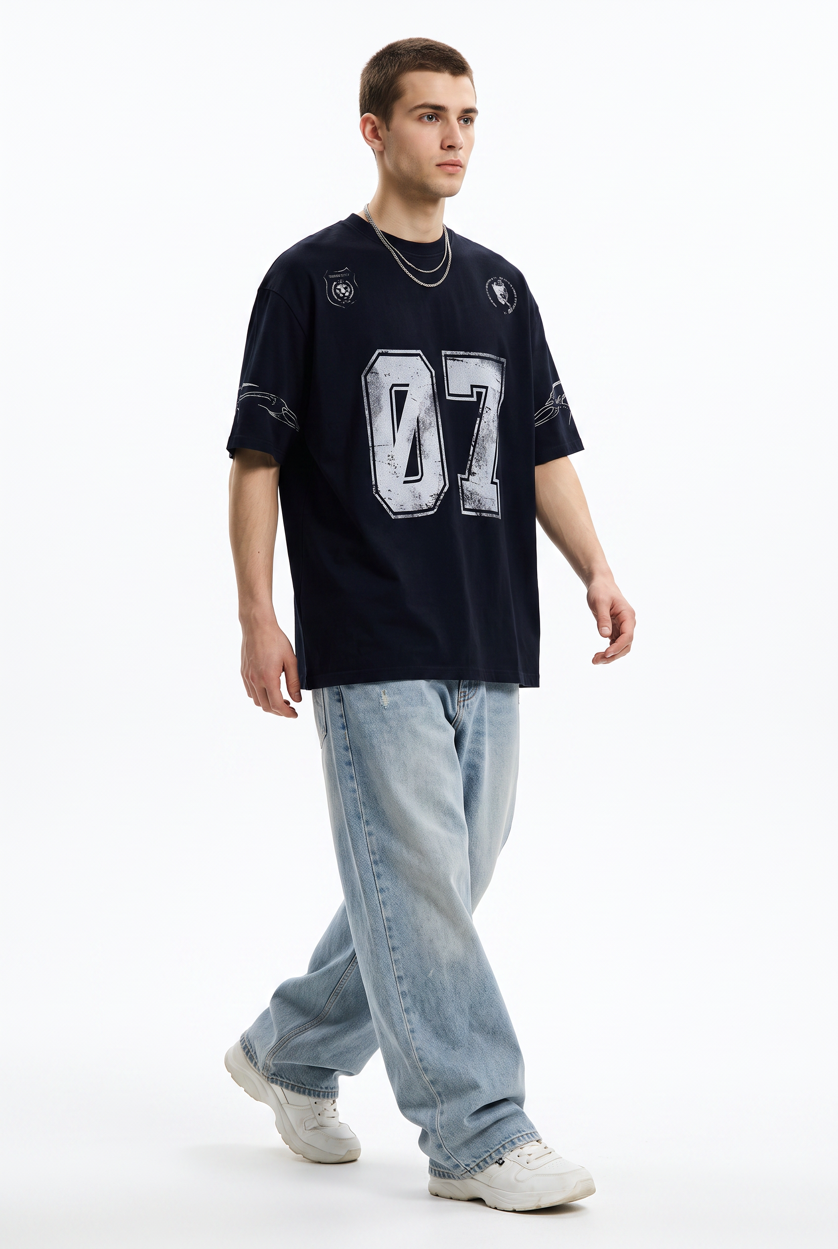 Black Crew Neck Essential Tee