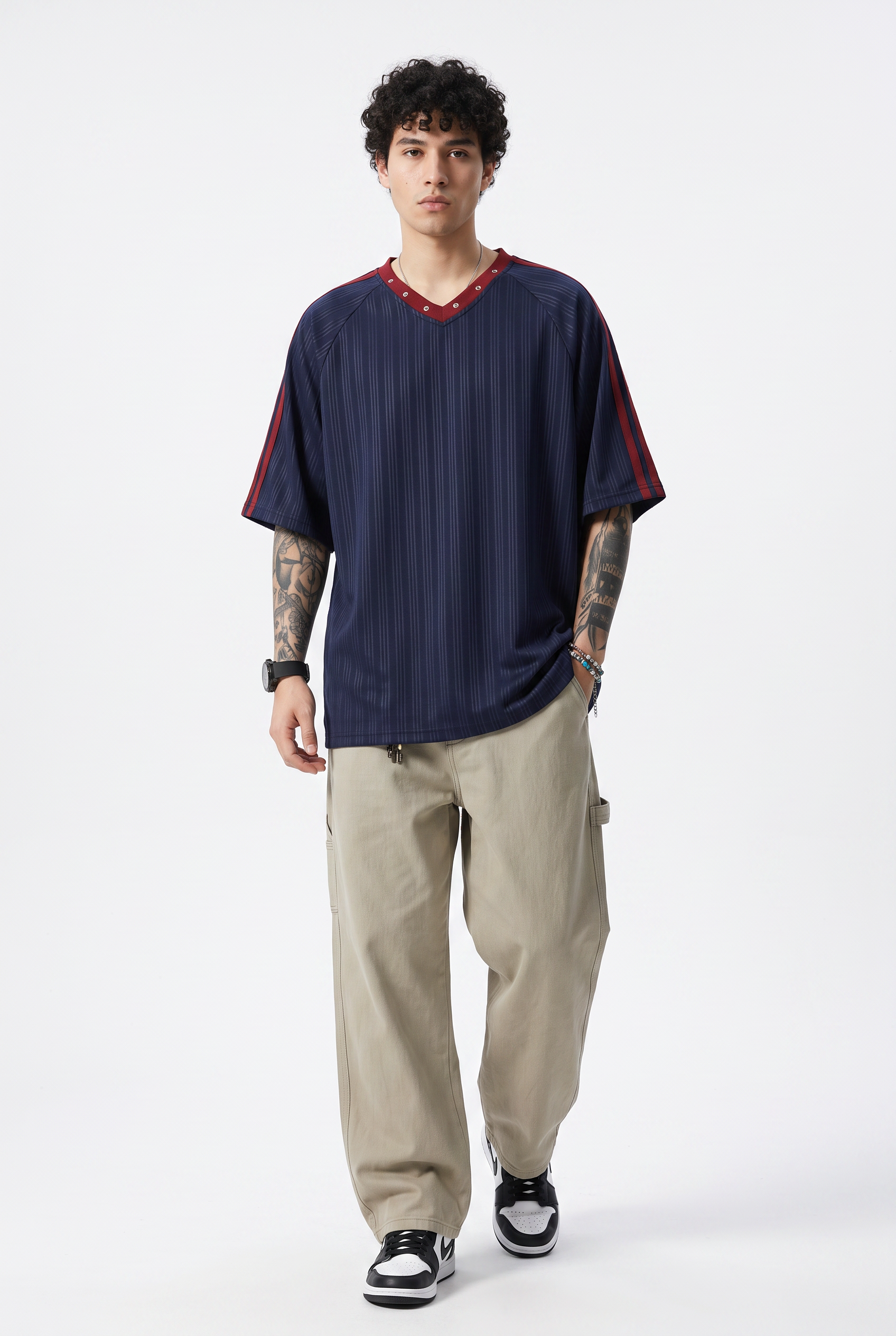 Cobalt Blue Round Neck T-Shirt
