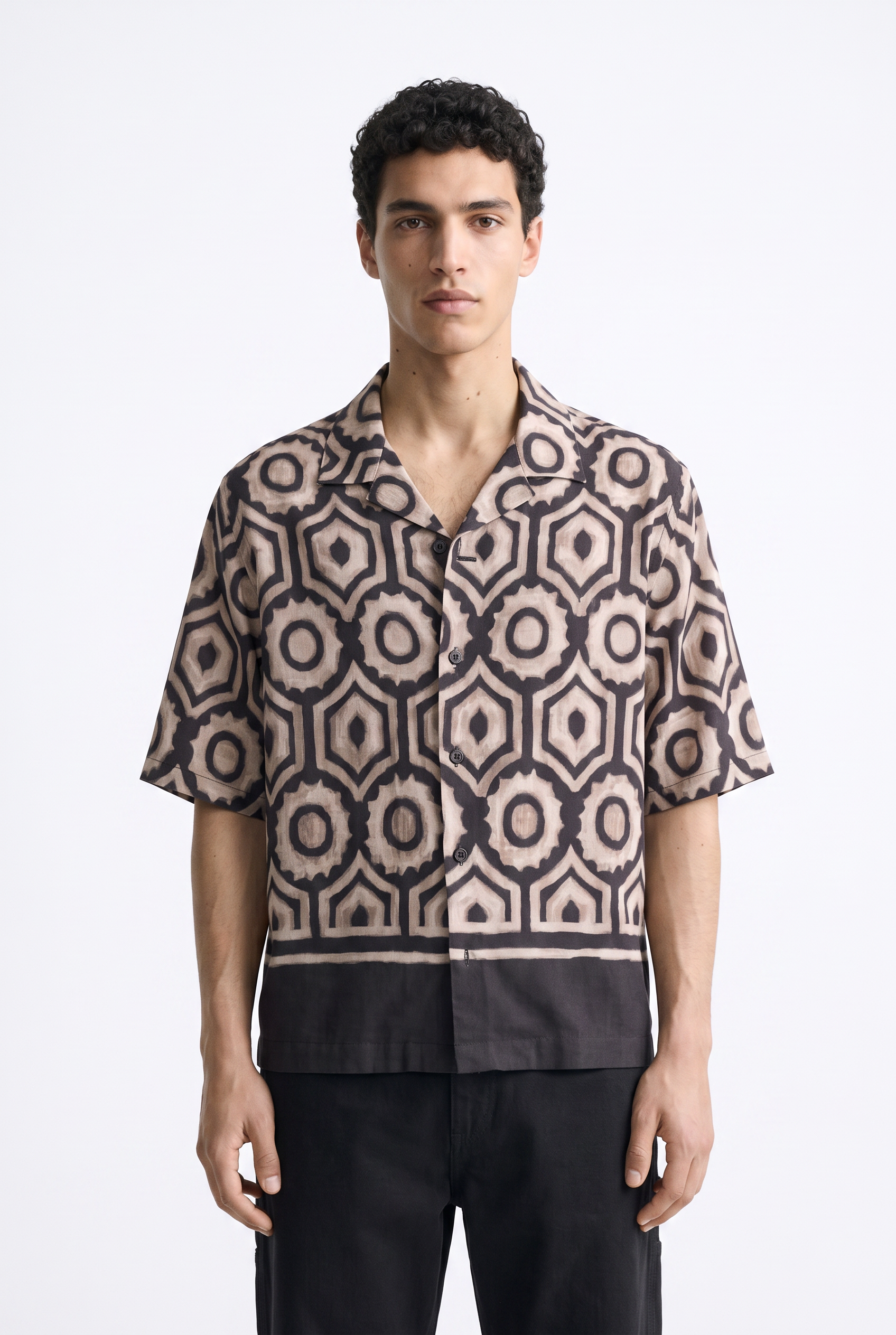 Black Long Sleeve Casual Shirt