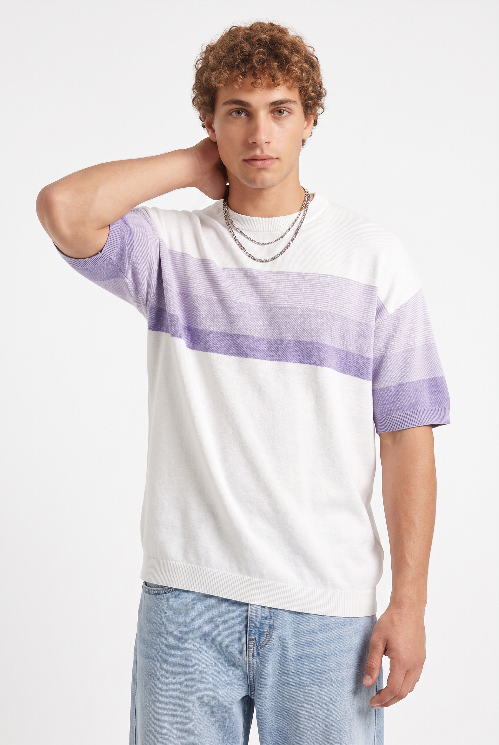 White Crew Neck Essential Tee