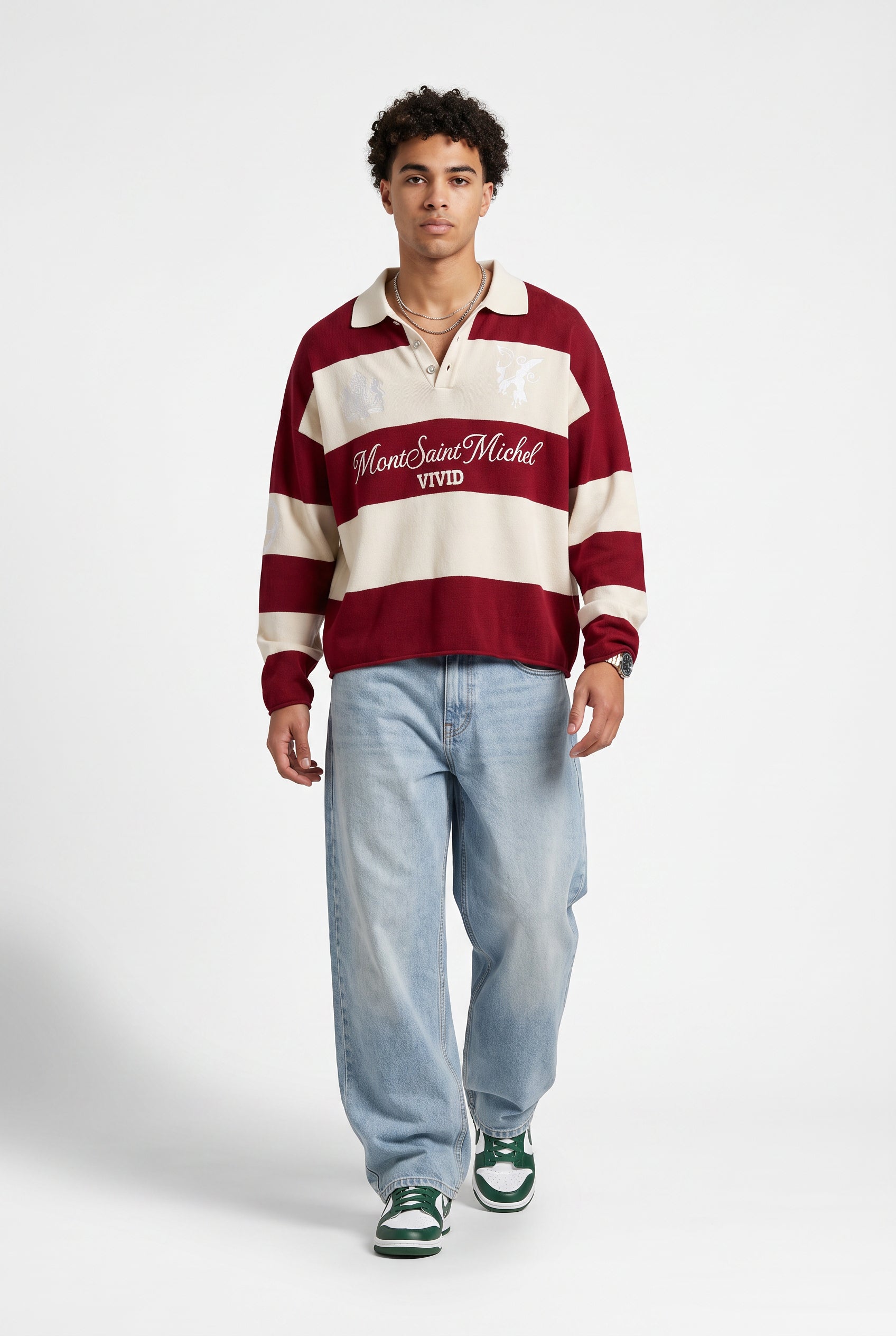 Red Round Neck Solid T-Shirt