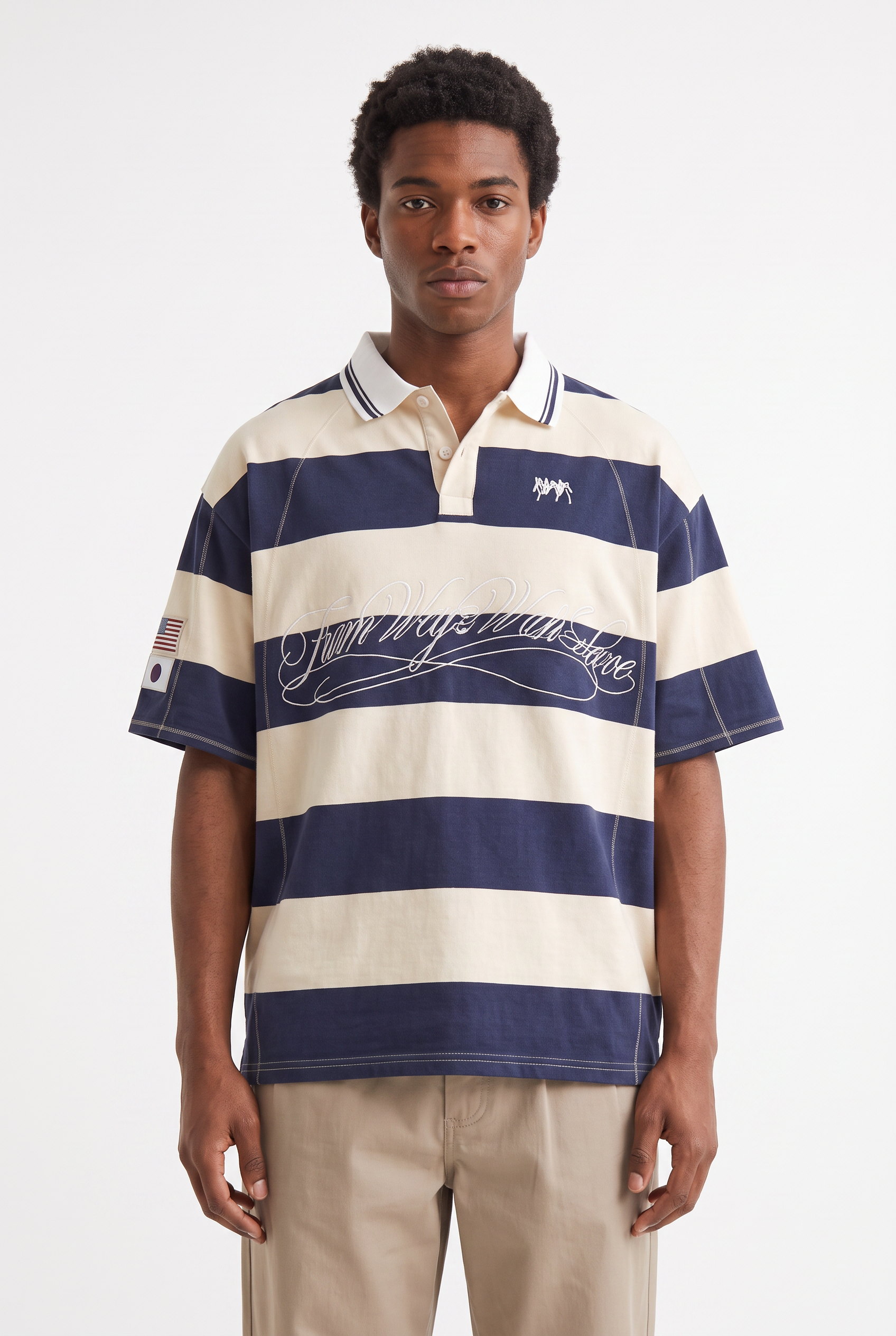 Sky Blue Oversized Crew Neck Tee