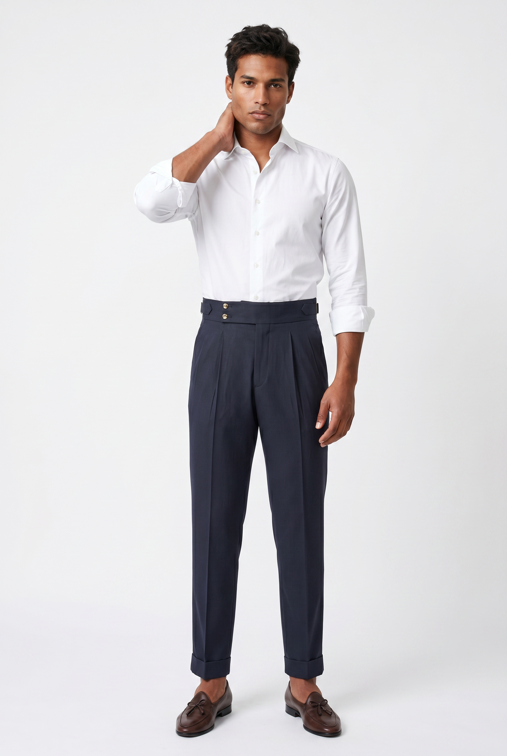 Grey Slim Formal Trouser