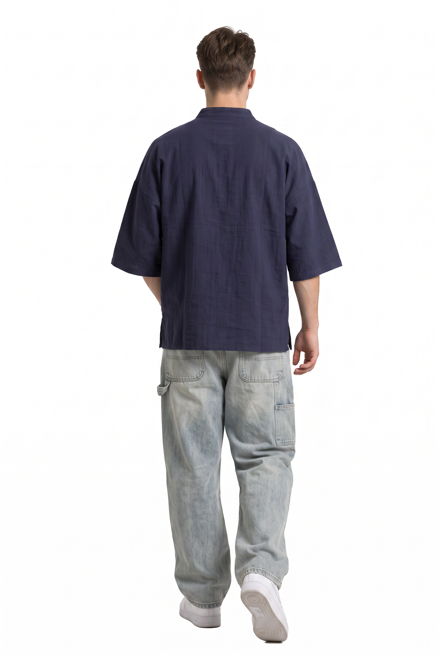 Sky Blue Chest Pocket Casual Shirt