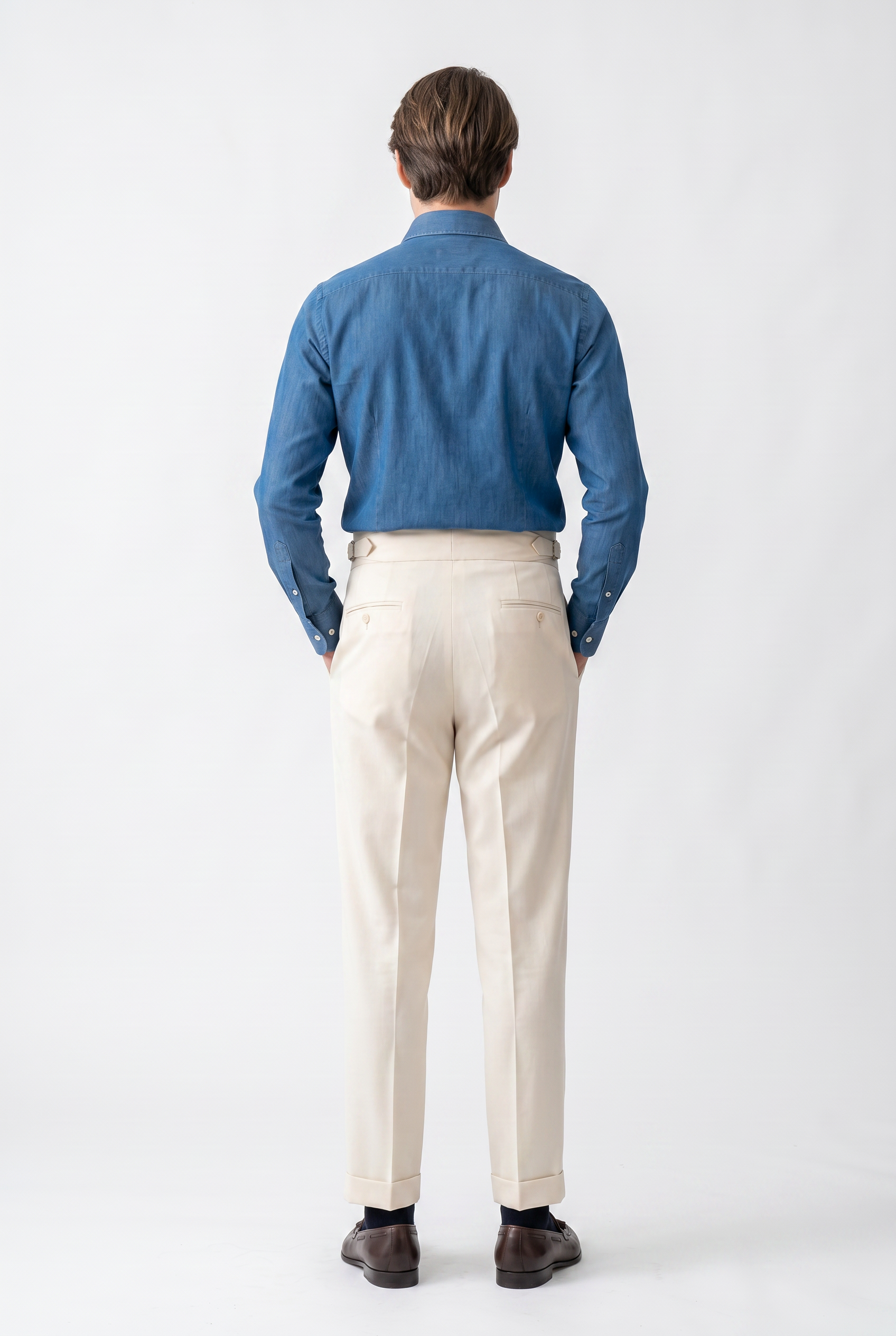 White Slim Formal Trouser