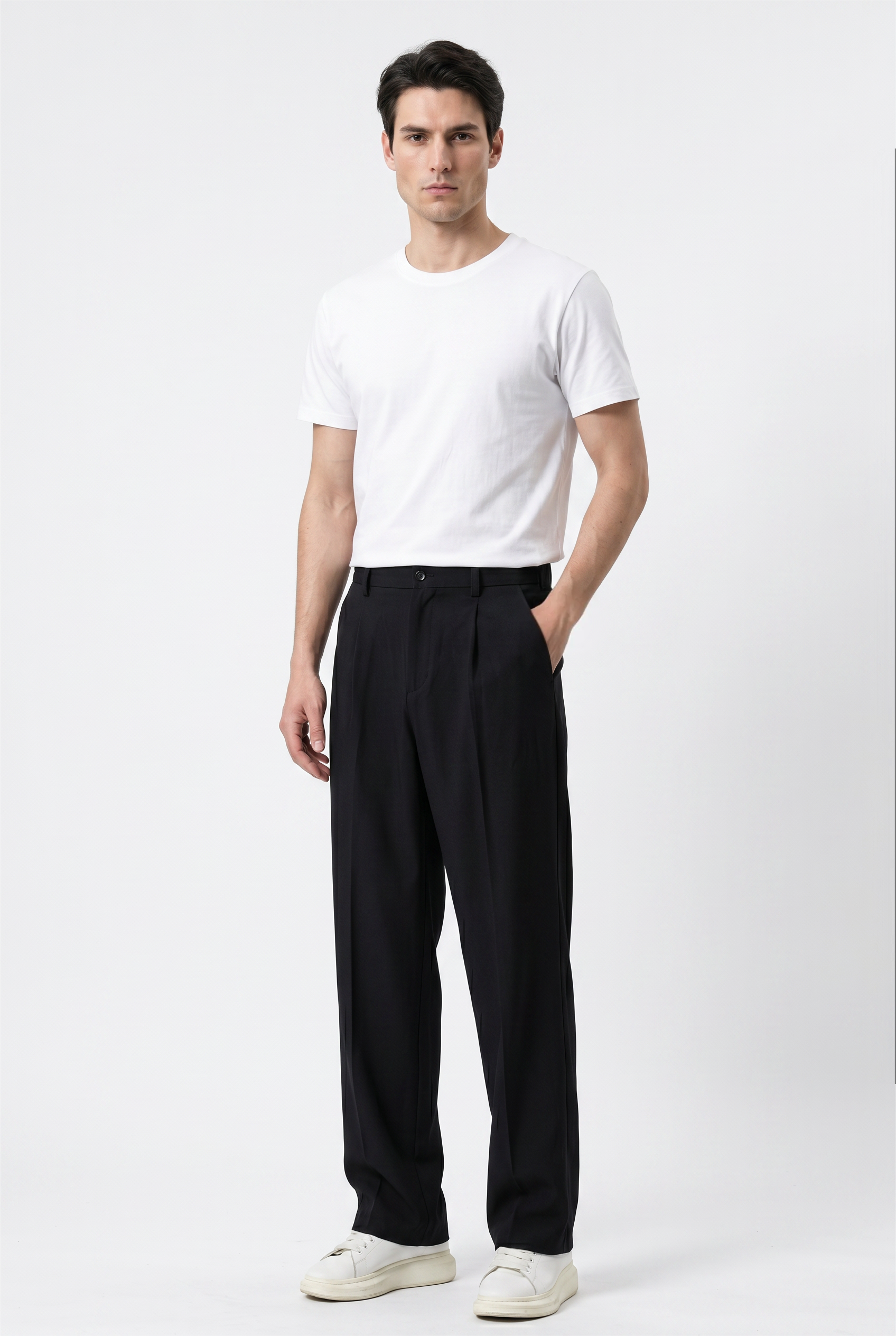 Black Slim Formal Trouser