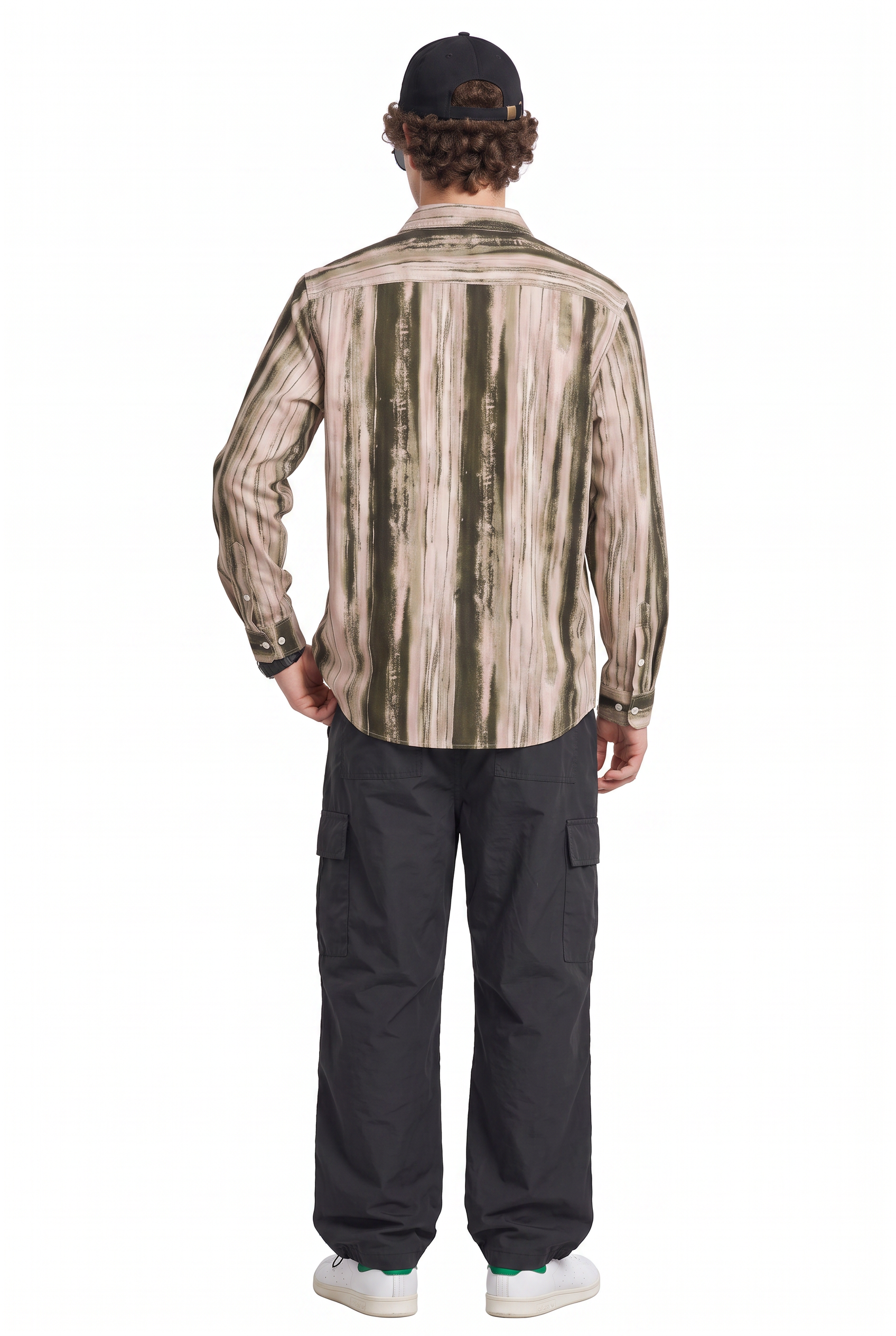 Beige Chest Pocket Casual Shirt