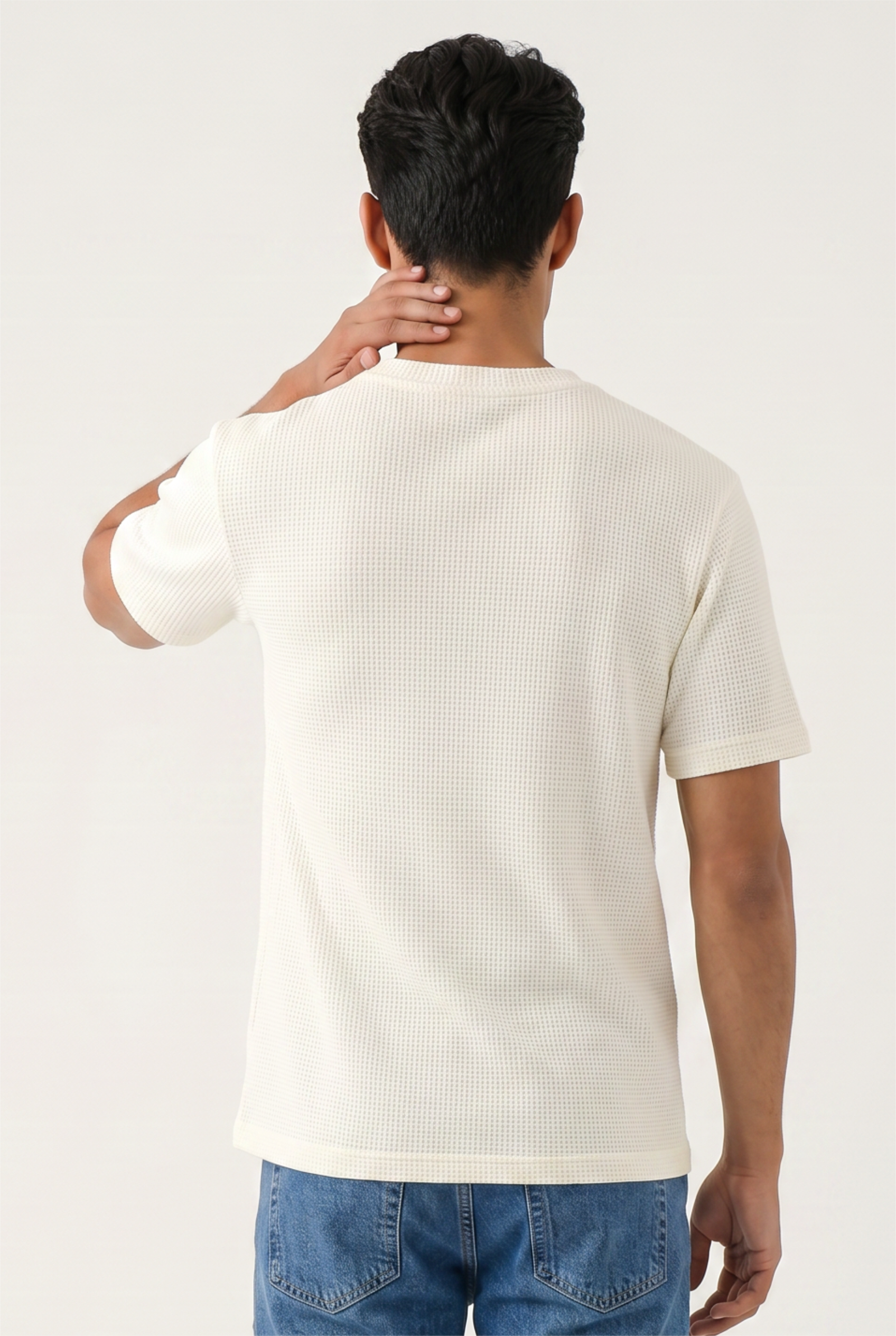 White Clean Relaxed Tee