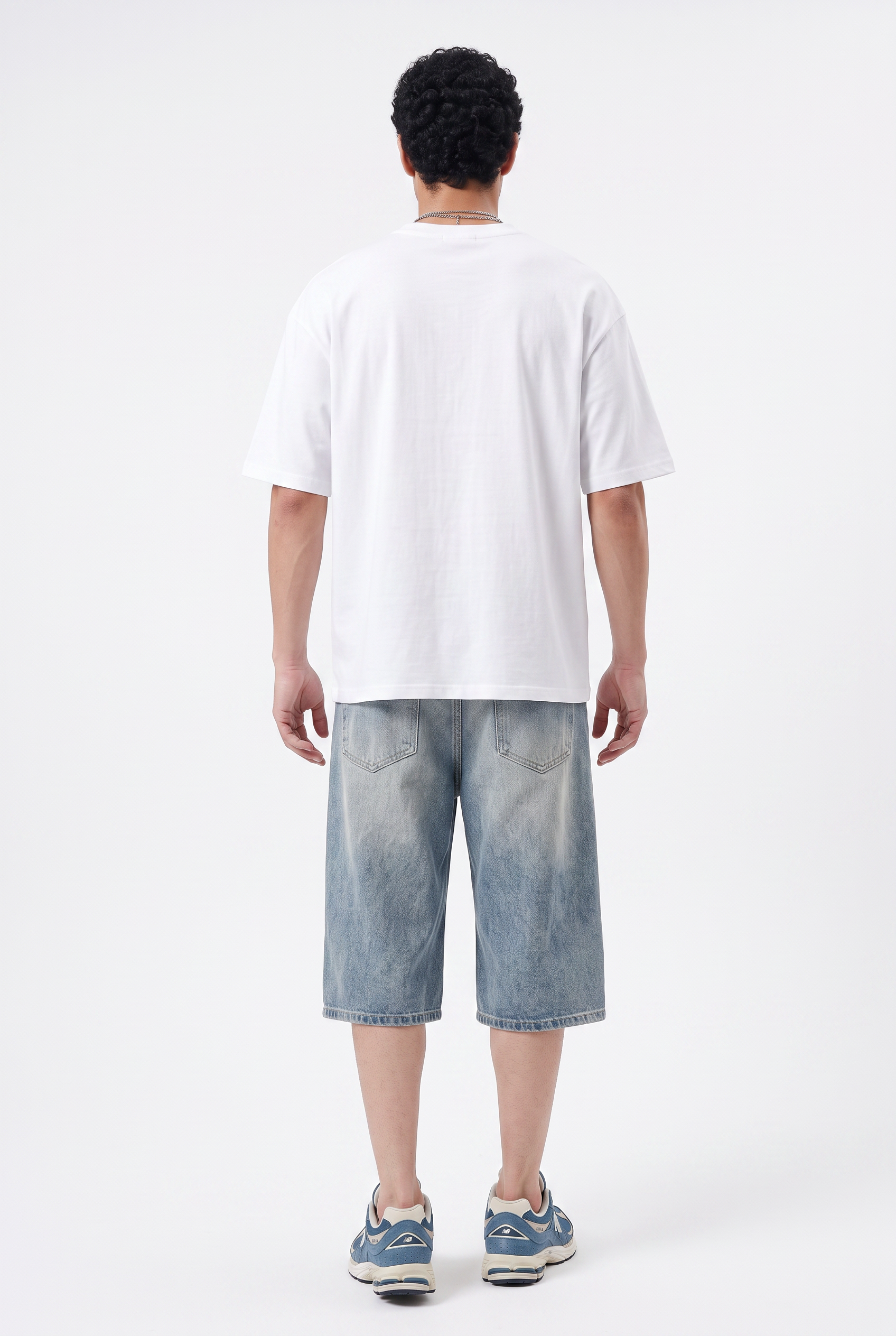 Navy Drawstring Regular Shorts