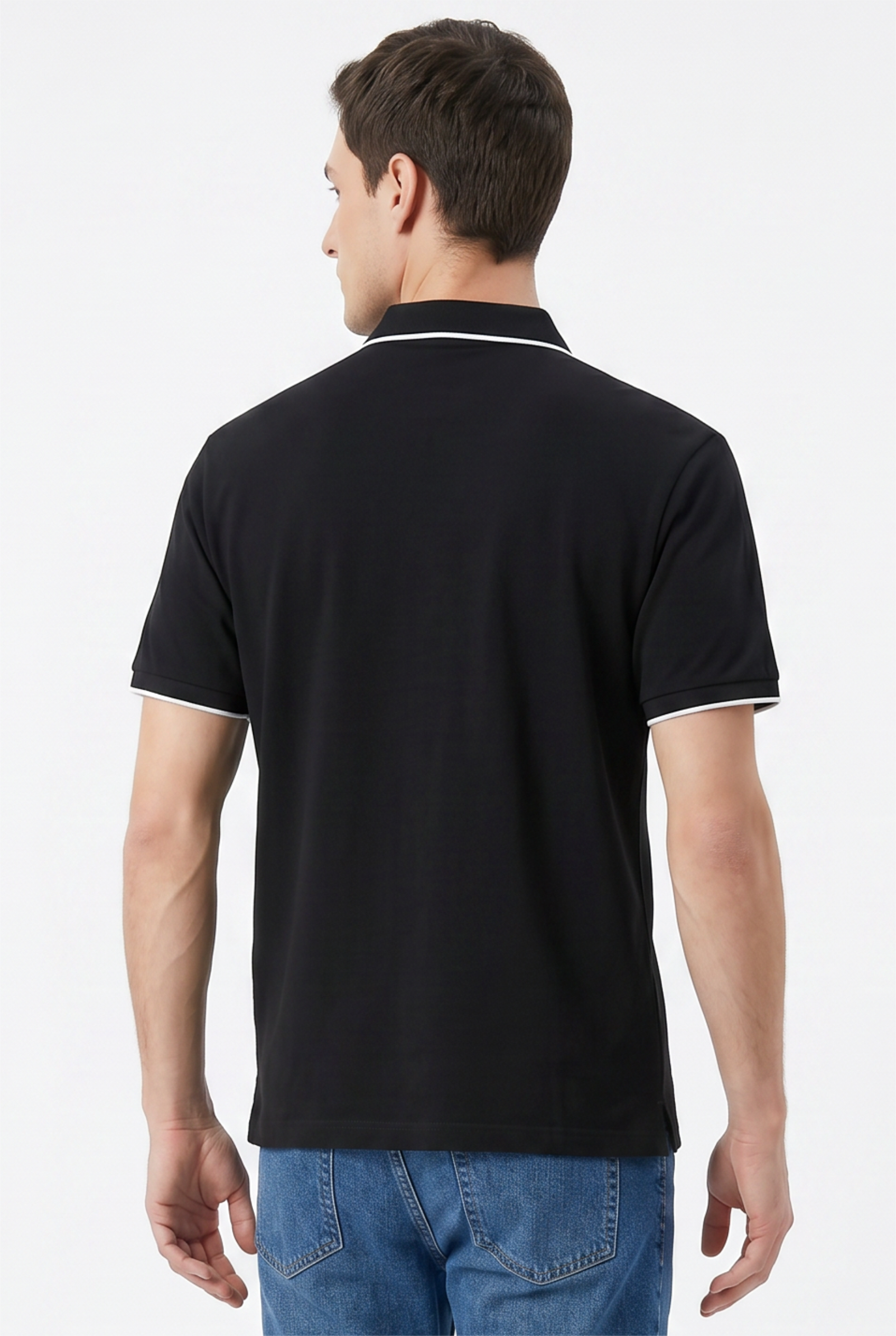 Black Relaxed Oversized Tee