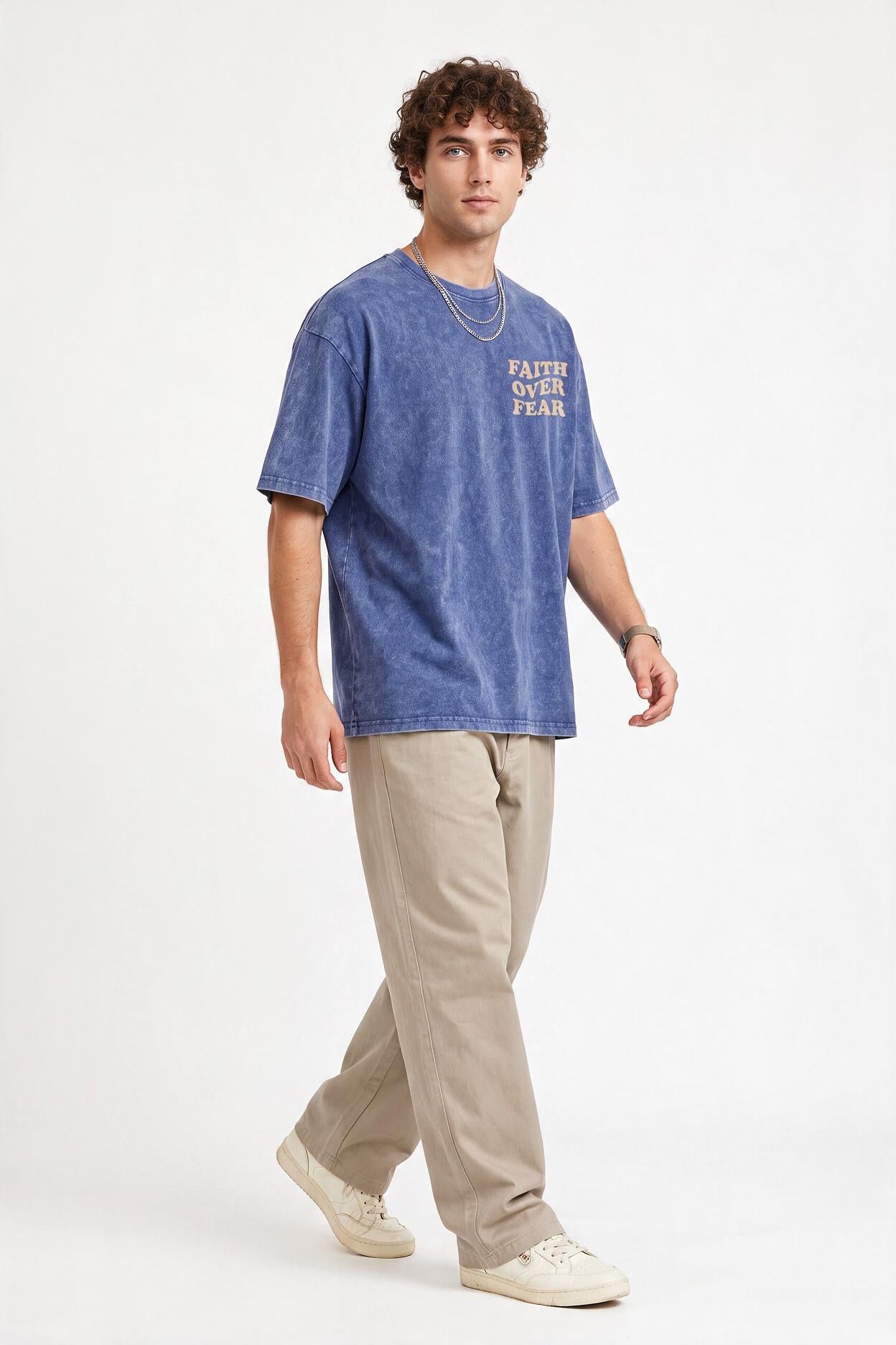 Denim Washed Graphic Tee
