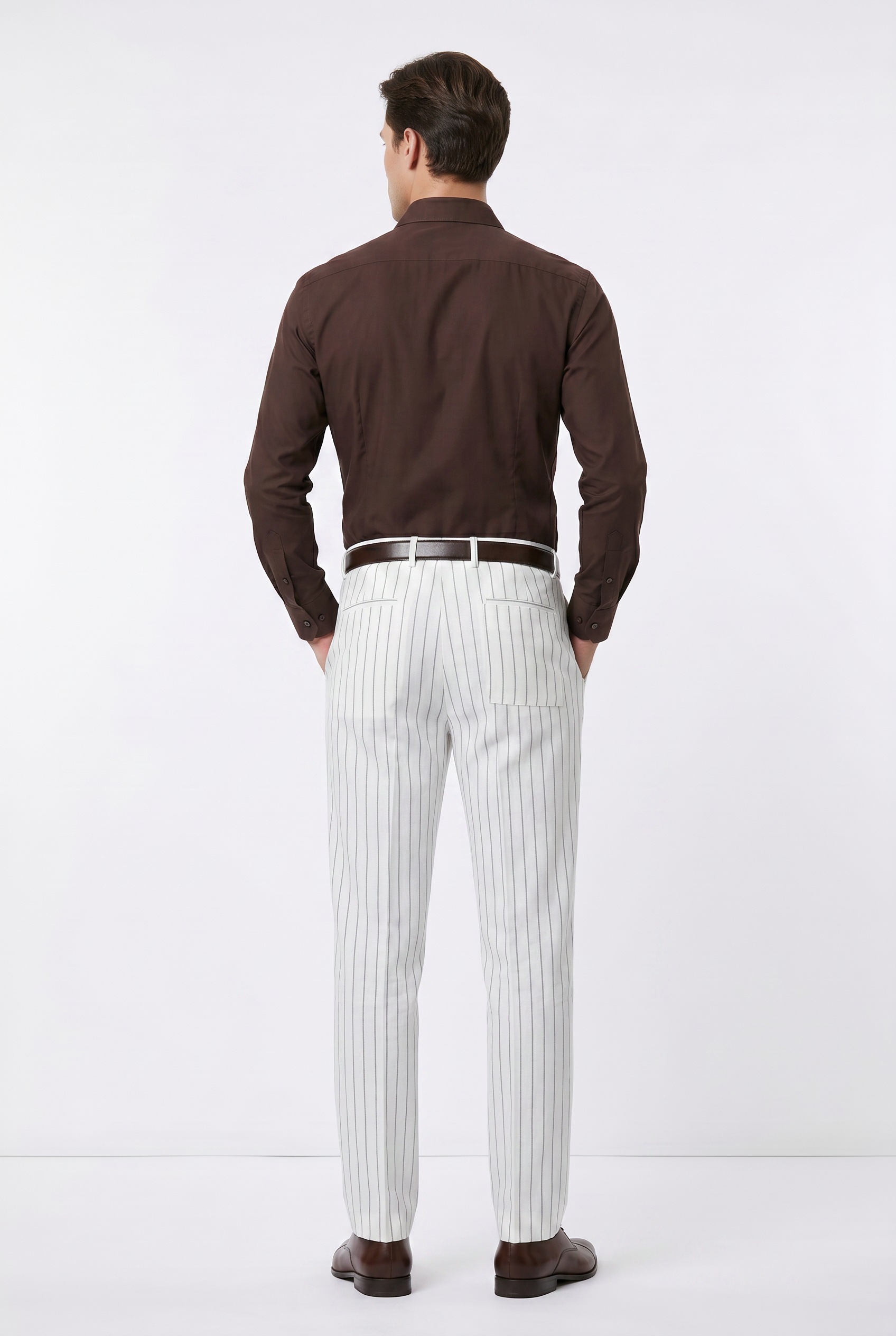 White Slim Formal Trouser