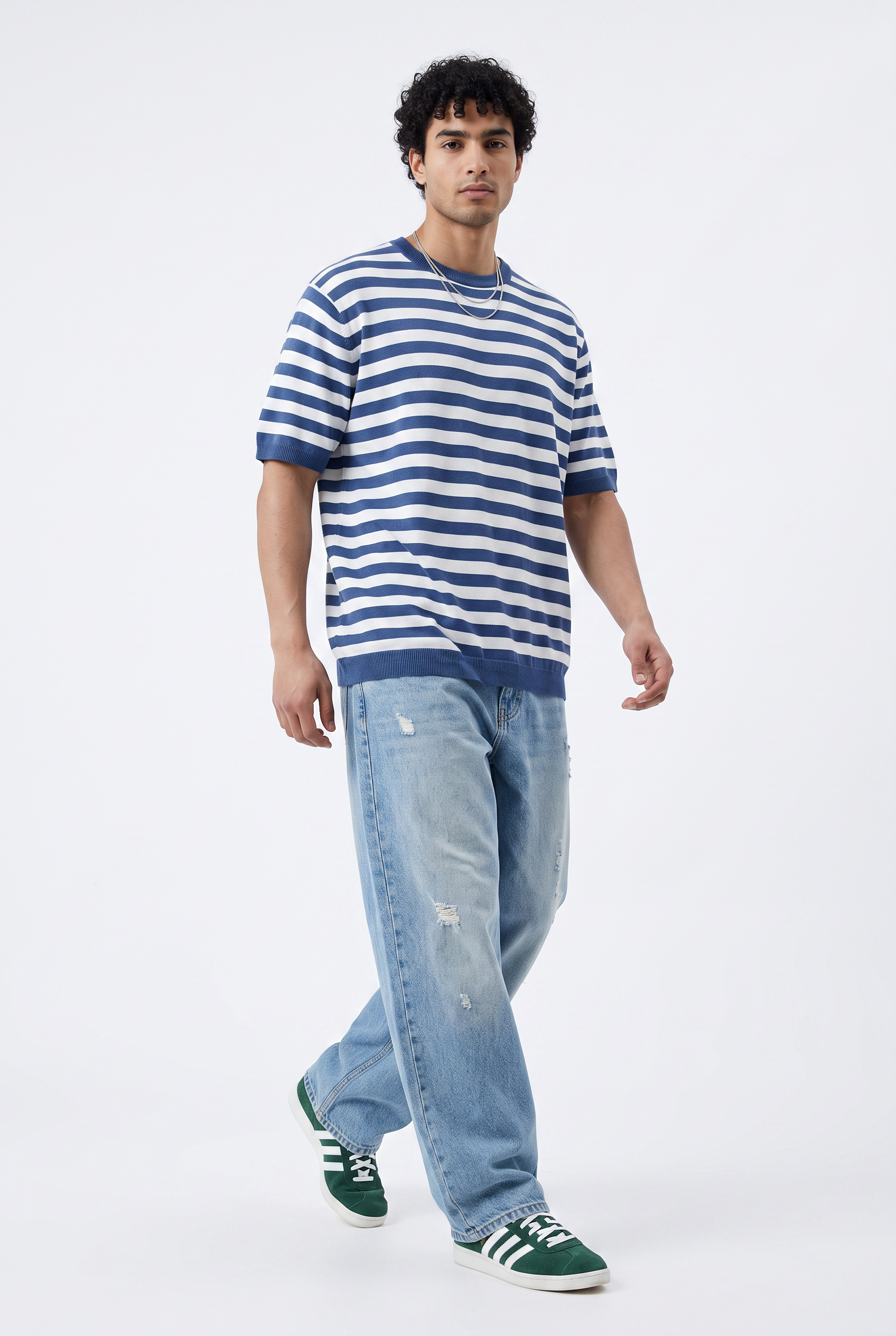 Sky Blue Chest Pocket T-Shirt