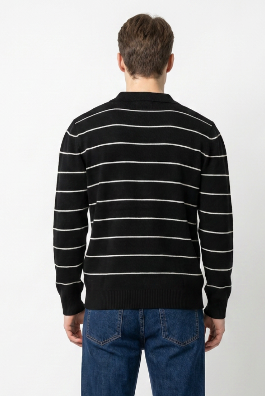 Black Relaxed Graphic Tee