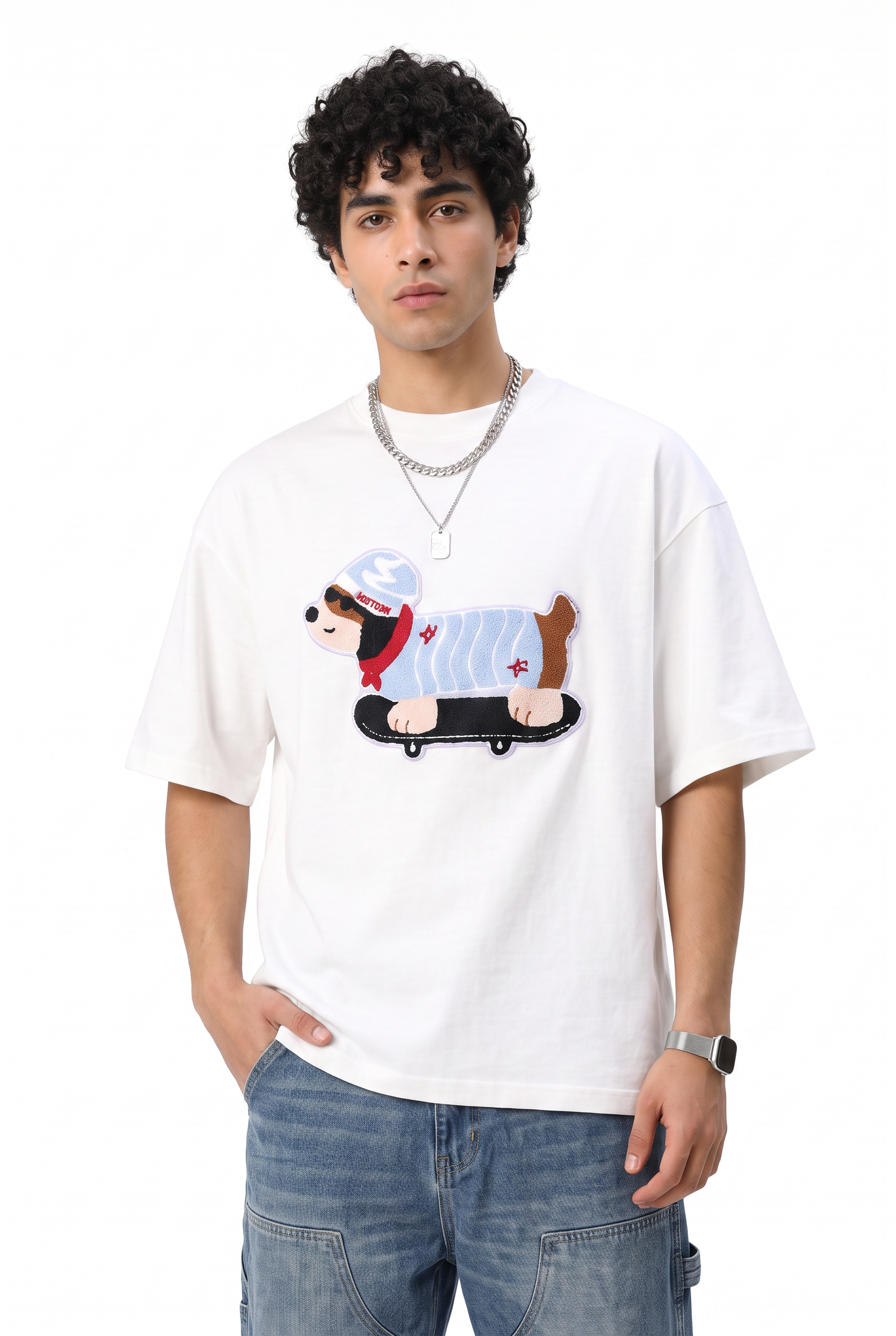 White Crew Neck T-Shirt