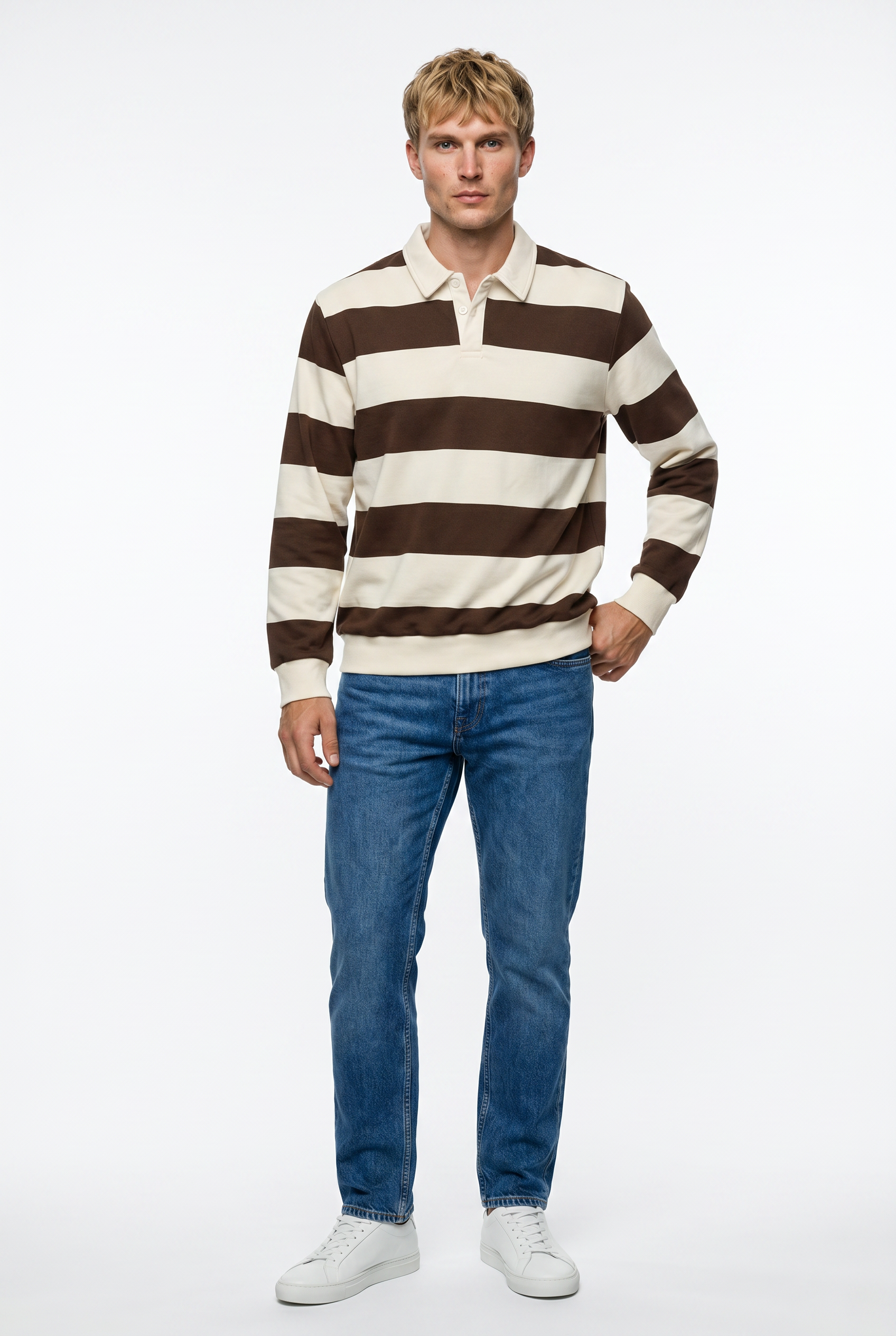 Brown Relaxed Oversized Tee