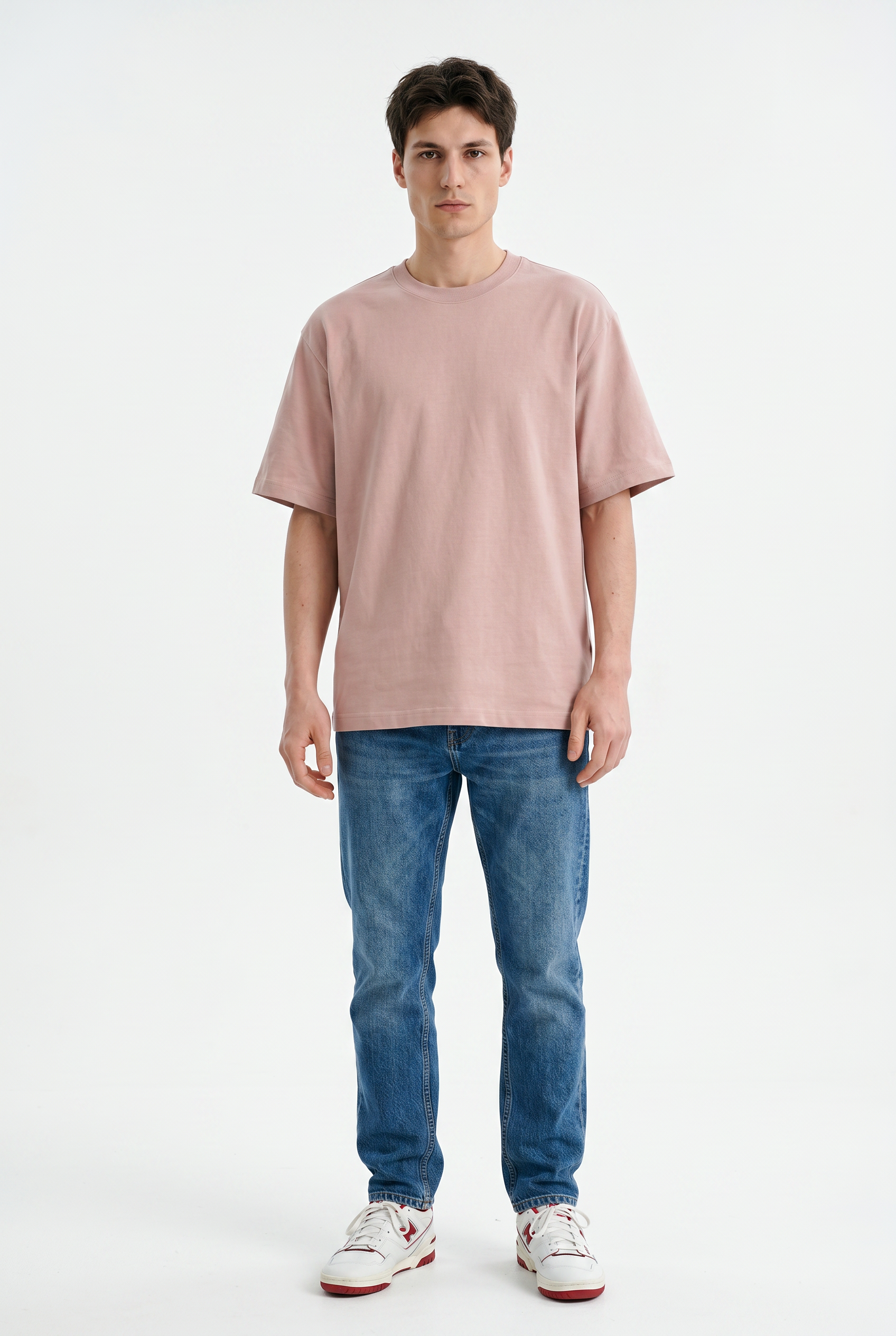 Pink Relaxed Oversized Tee