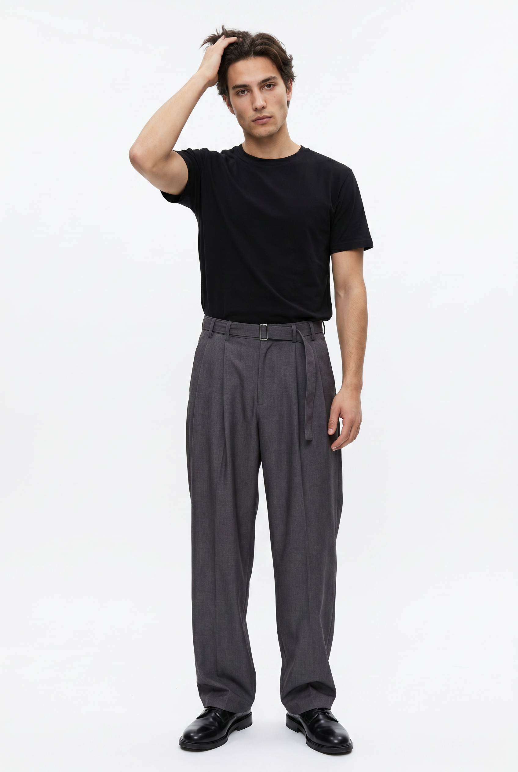 Grey Slim Formal Trouser