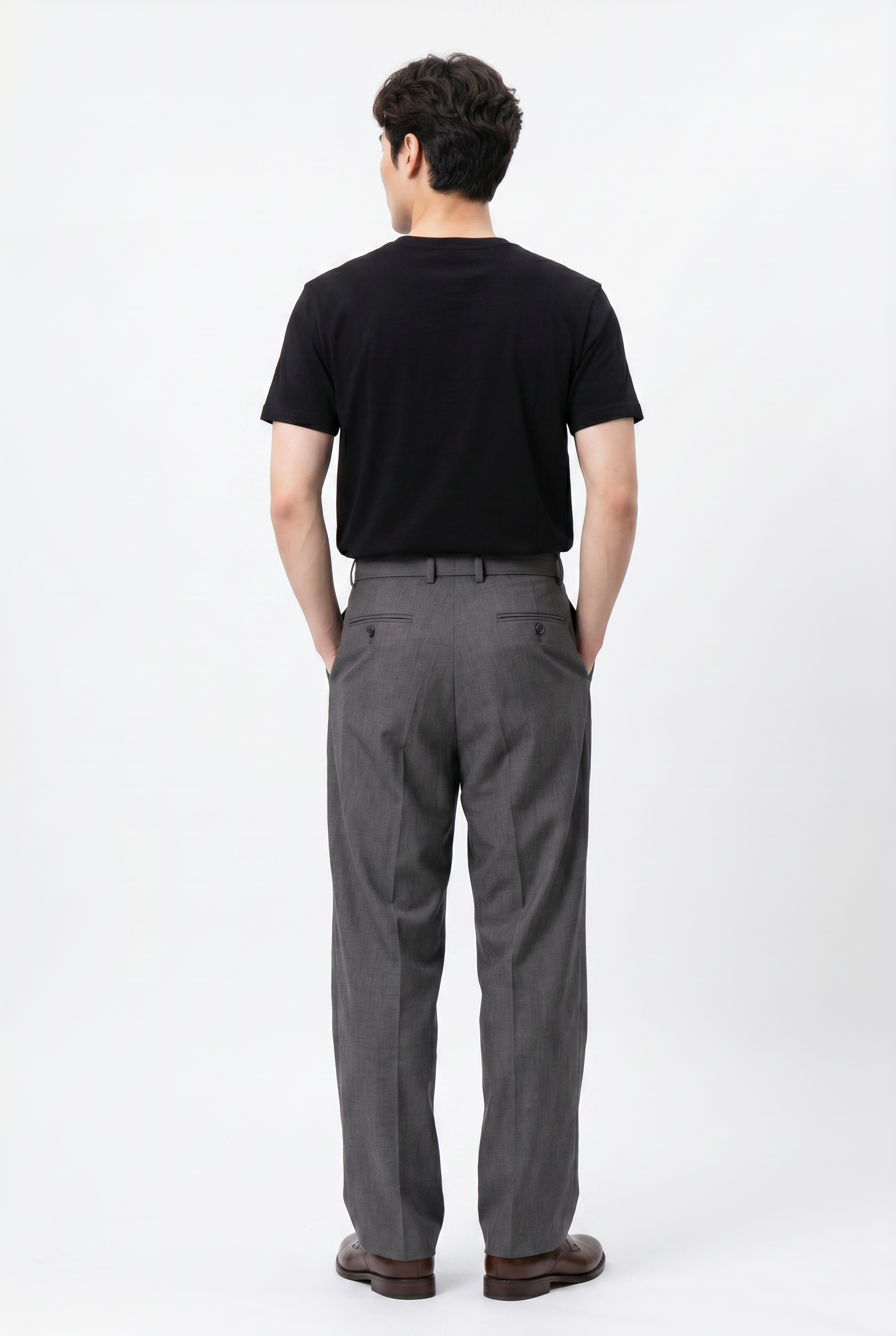 Grey Slim Formal Trouser