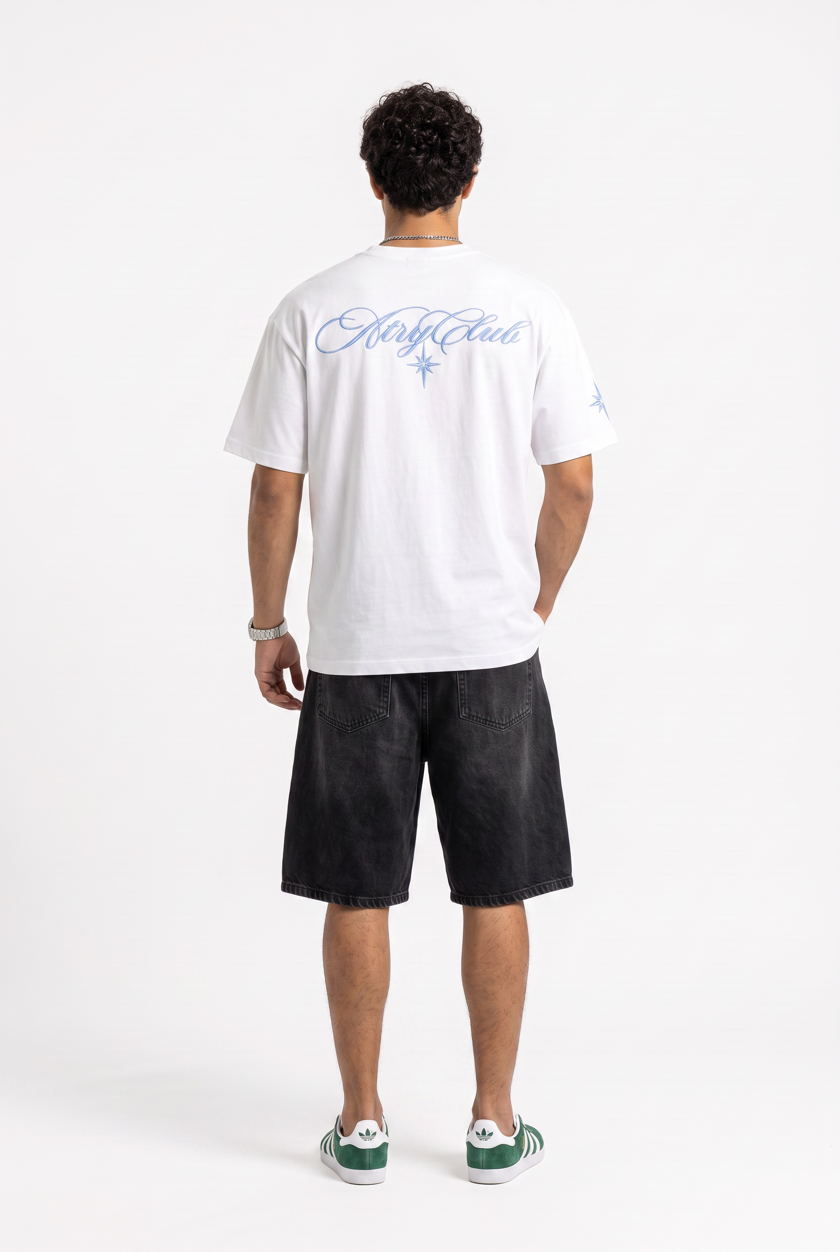 White Crew Neck Essential Tee