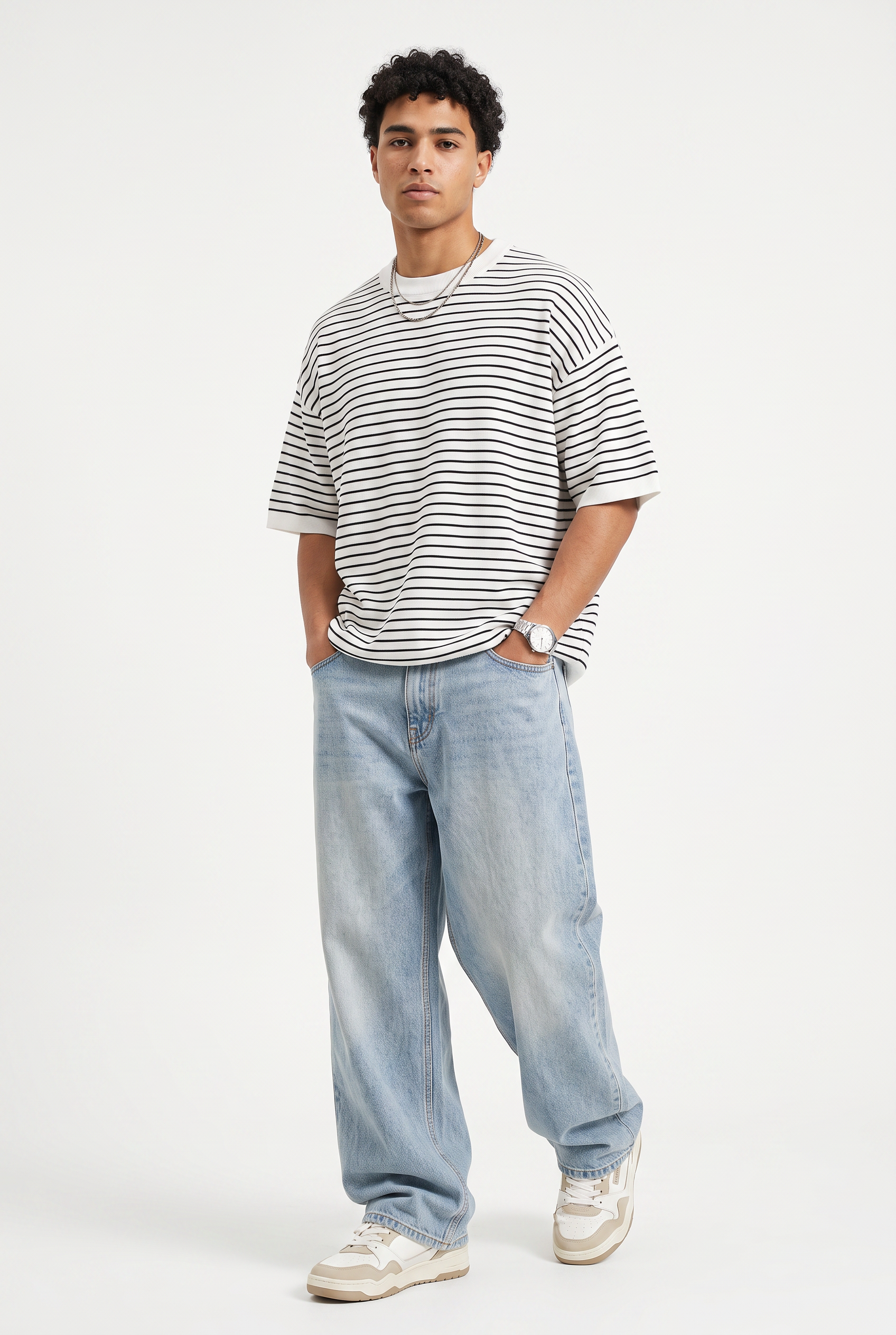 White Crew Neck T-Shirt