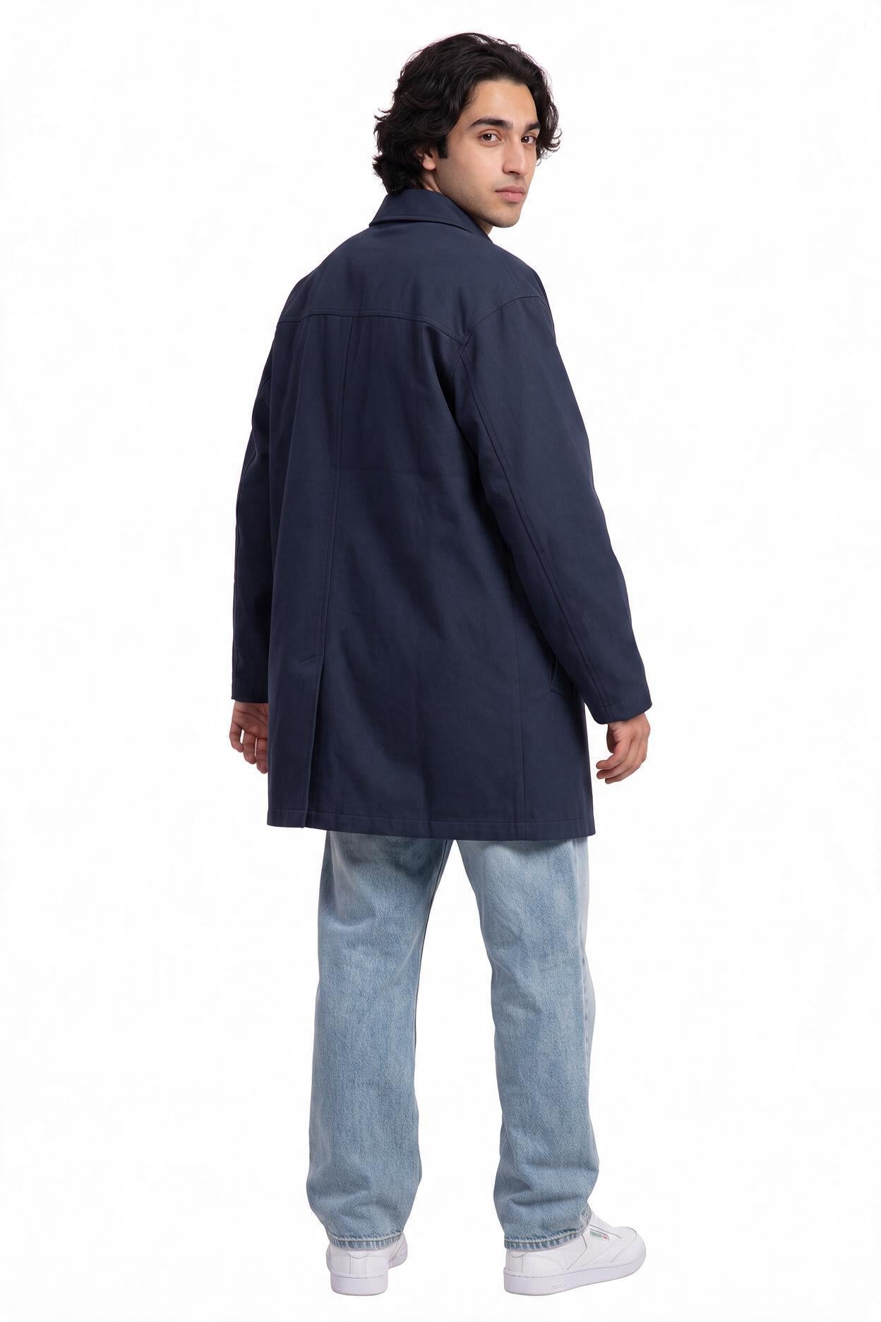 Royal Blue Slim Lapel Blazer
