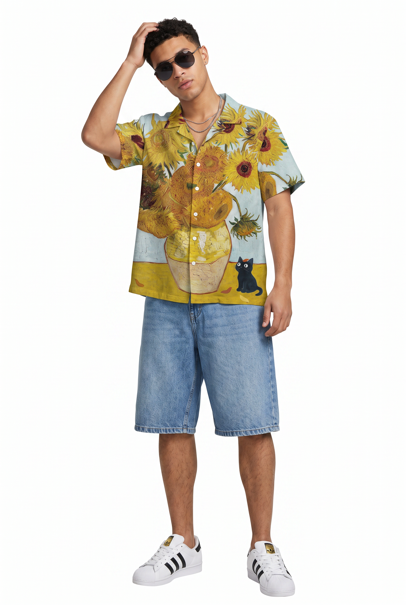 Yellow Chest Pocket Casual Shirt