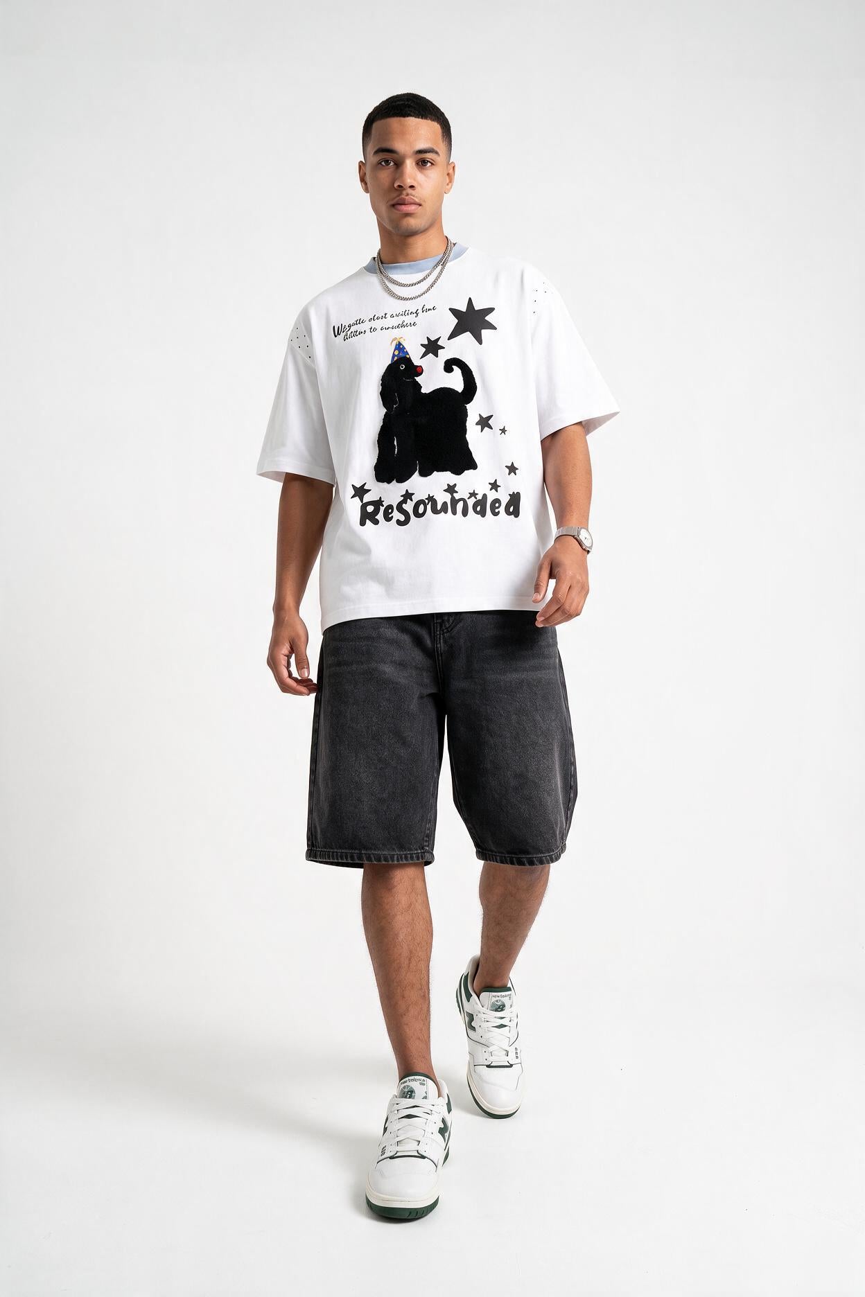 White Crew Neck Essential Tee