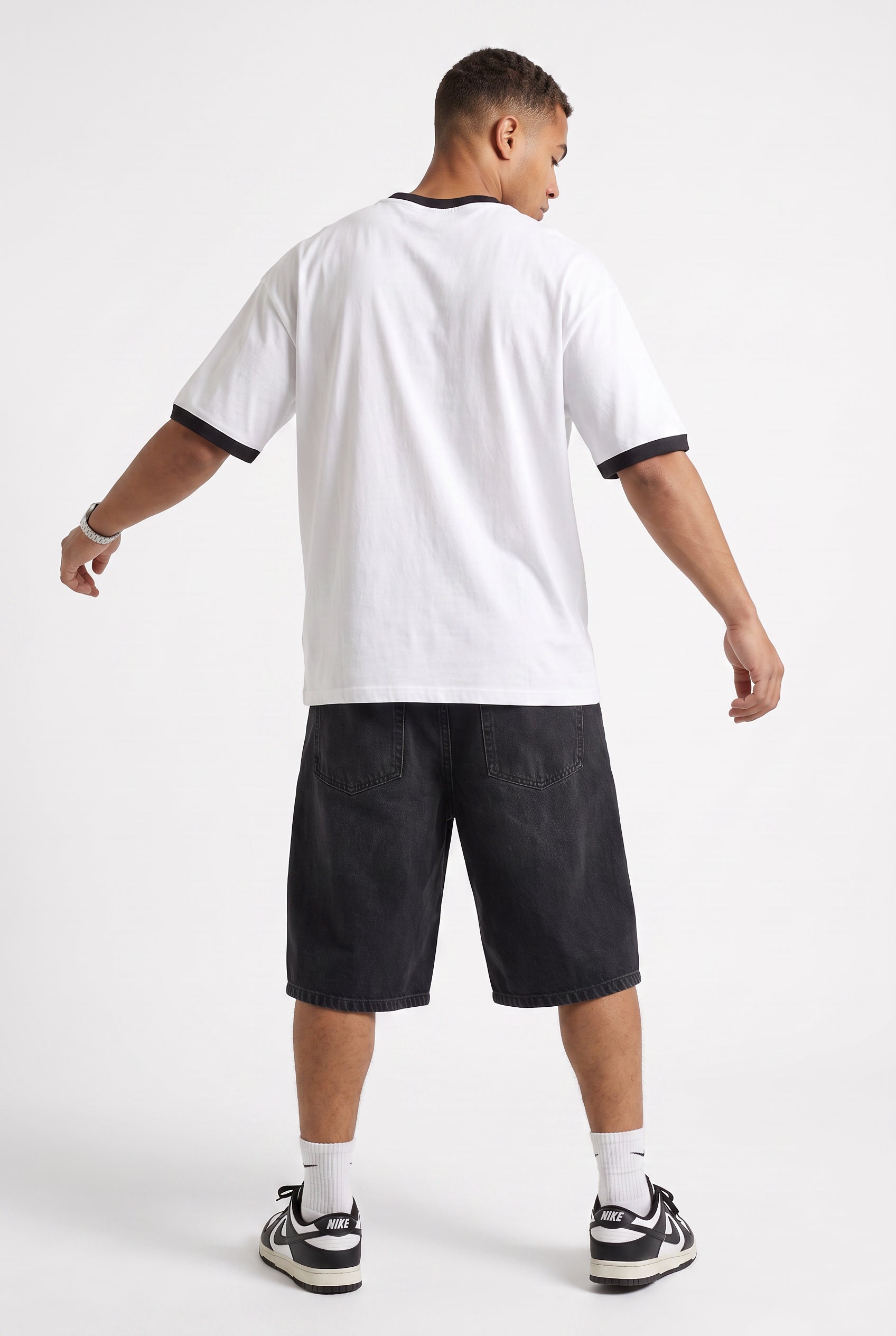 White Crew Neck Essential Tee