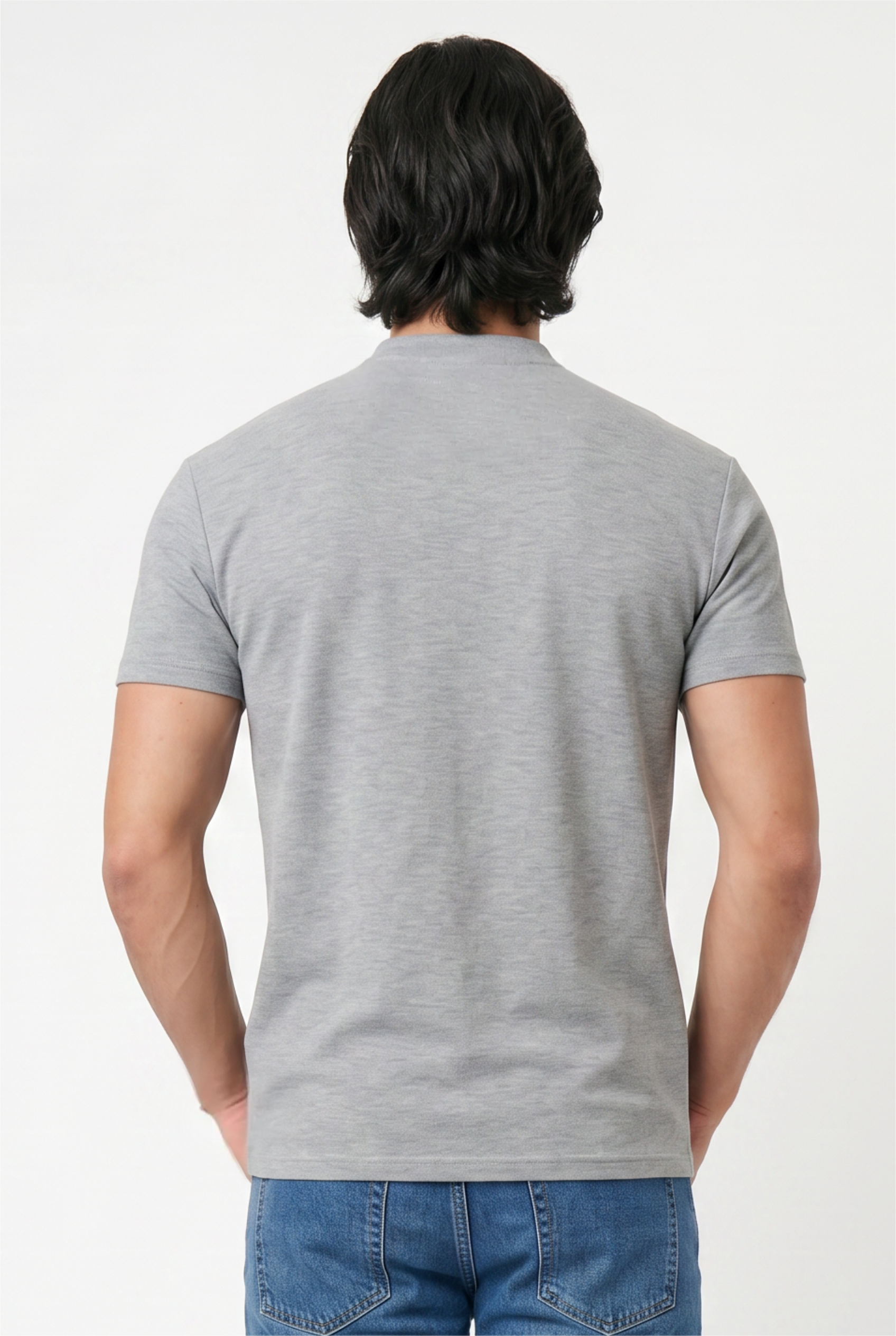 Blue Relaxed Oversized T-Shirt