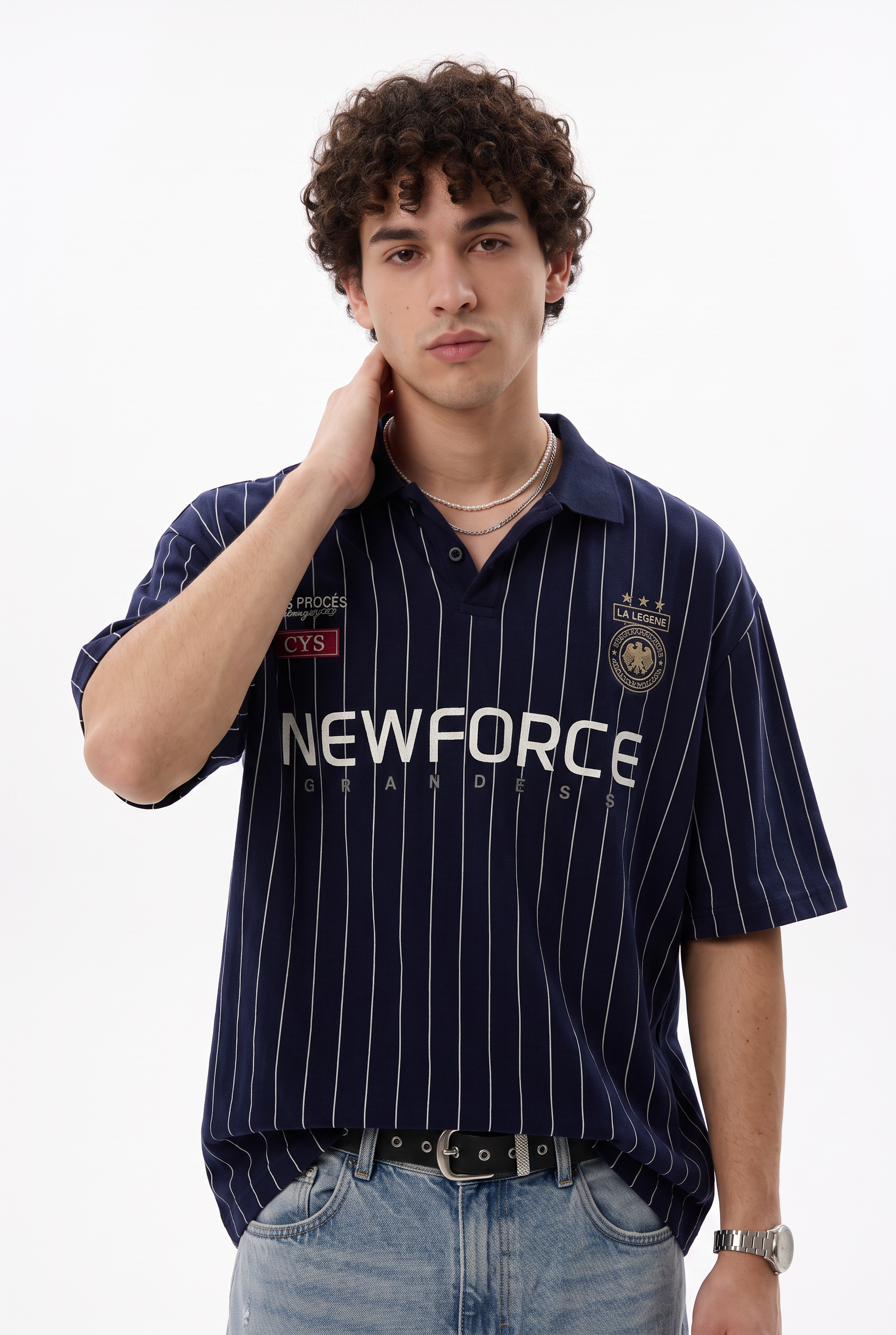 Black Dropped Shoulder Oversized Tee