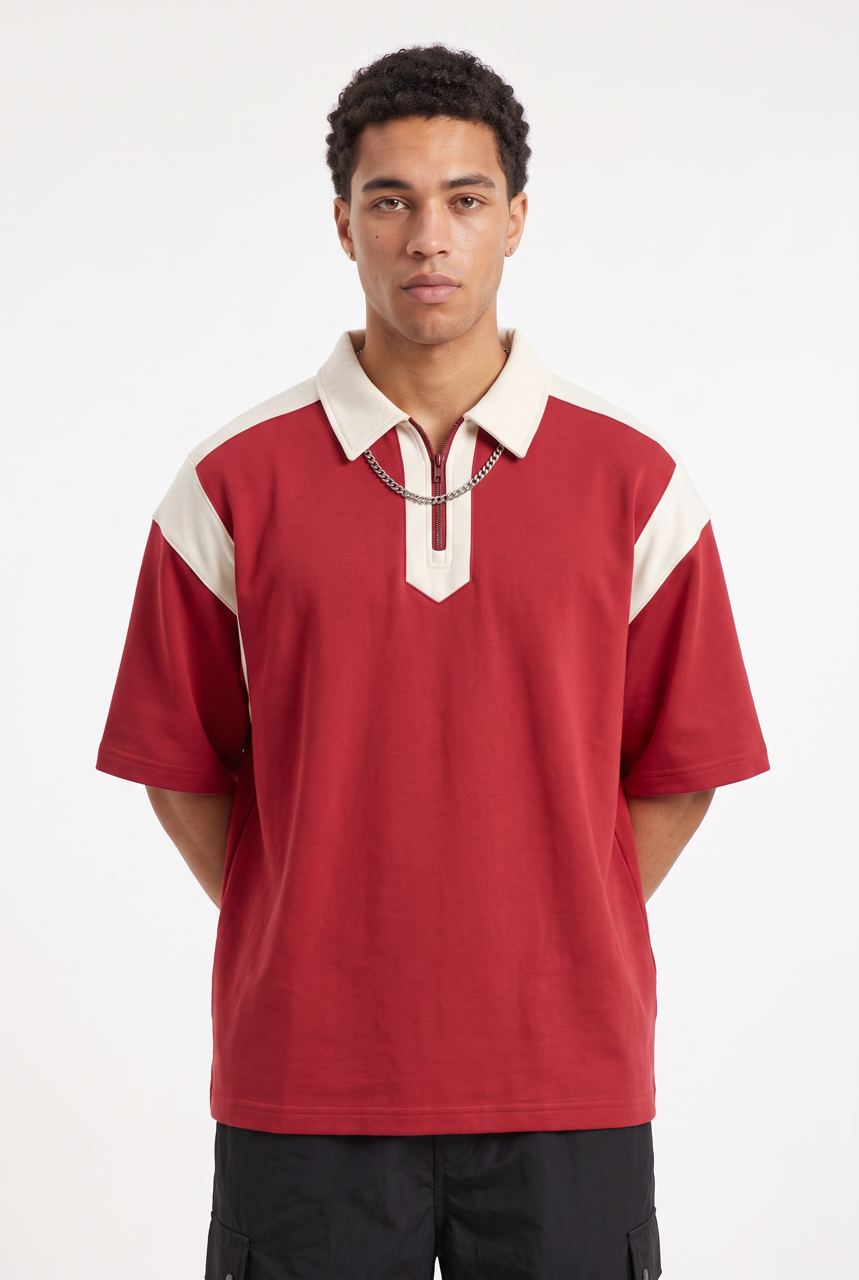 Red Round Neck T-Shirt
